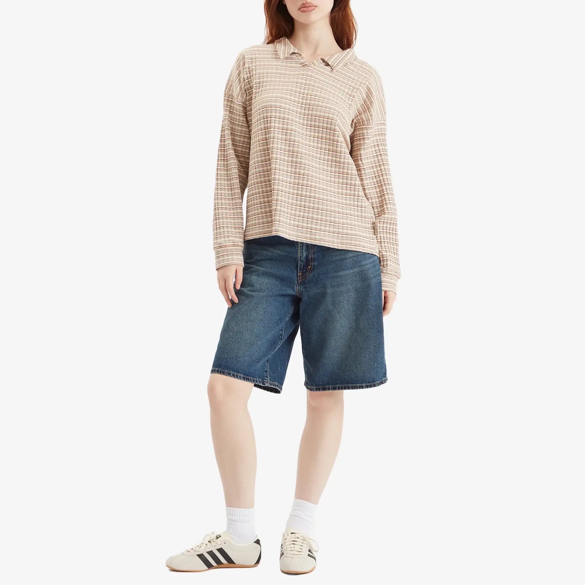 Levis Baggy Dad Jorts Hinged Heart