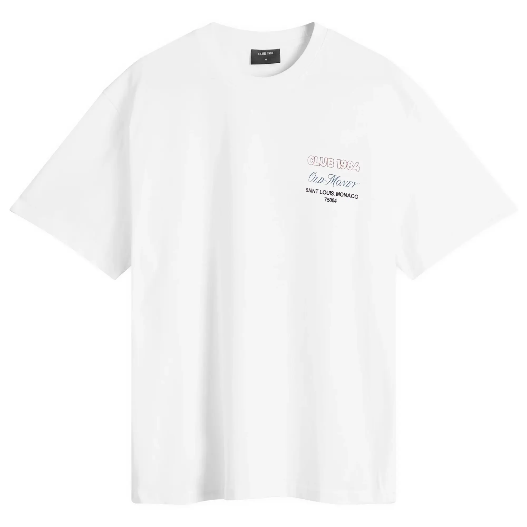 Club 1984 Men's Old Money T-Shirt White