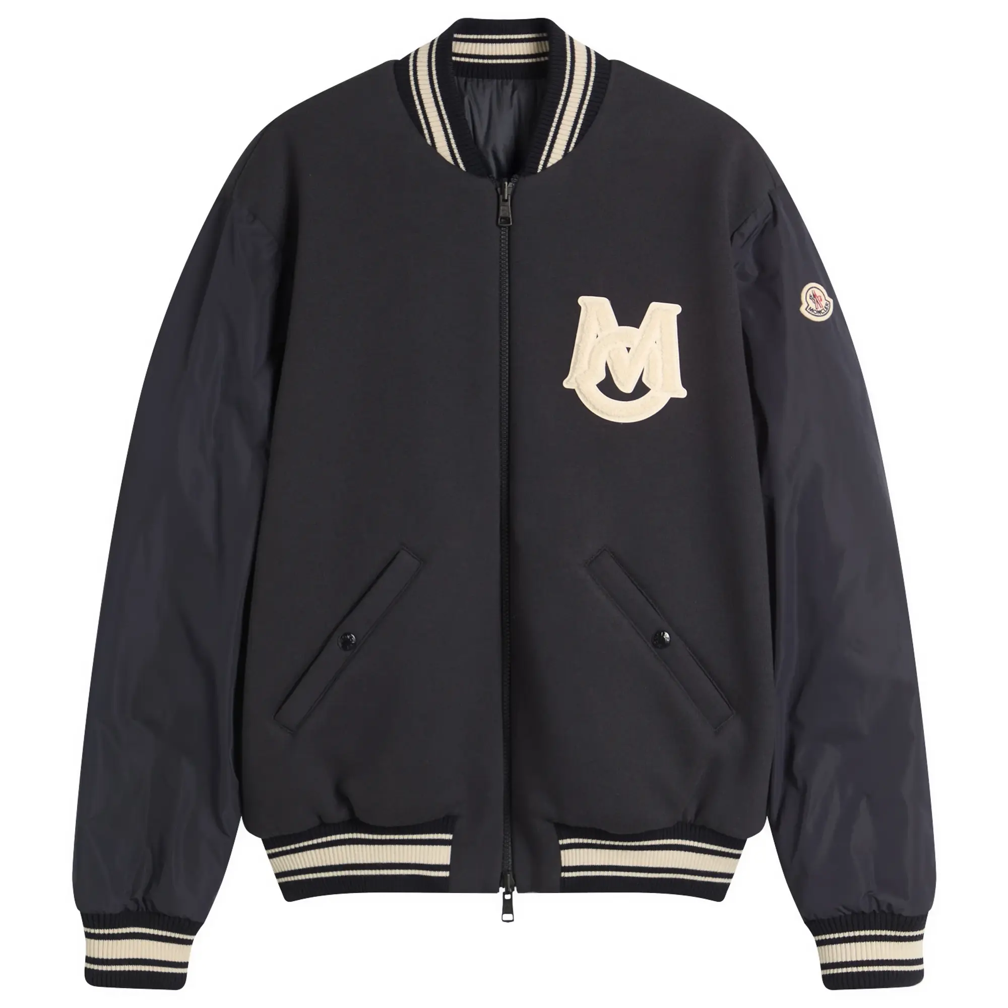 Moncler Men's Vennes Bomber Navy