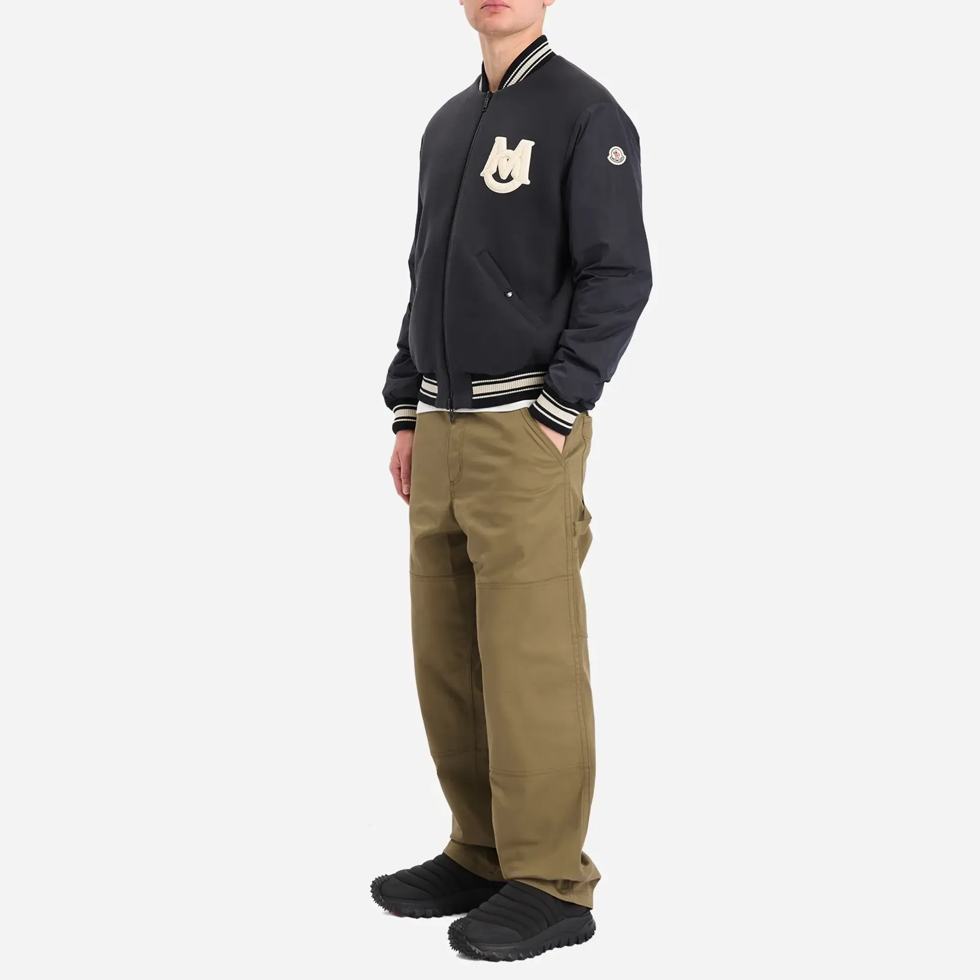 Moncler Men's Vennes Bomber Navy
