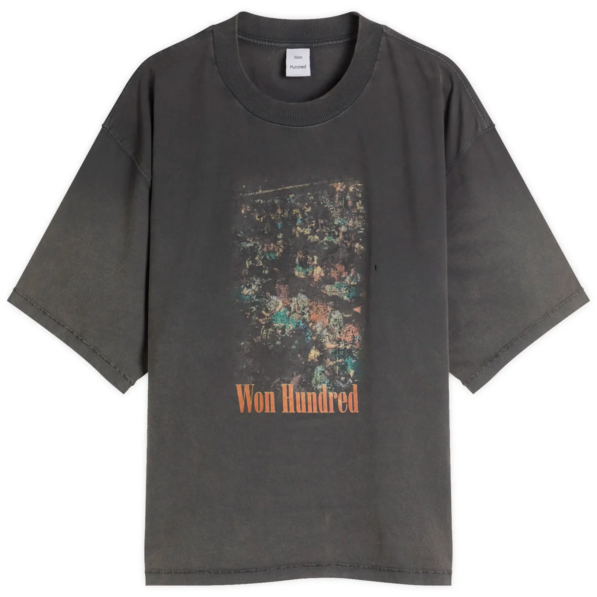 Won Hundred Men's Houston Casino T-Shirt Washed Black