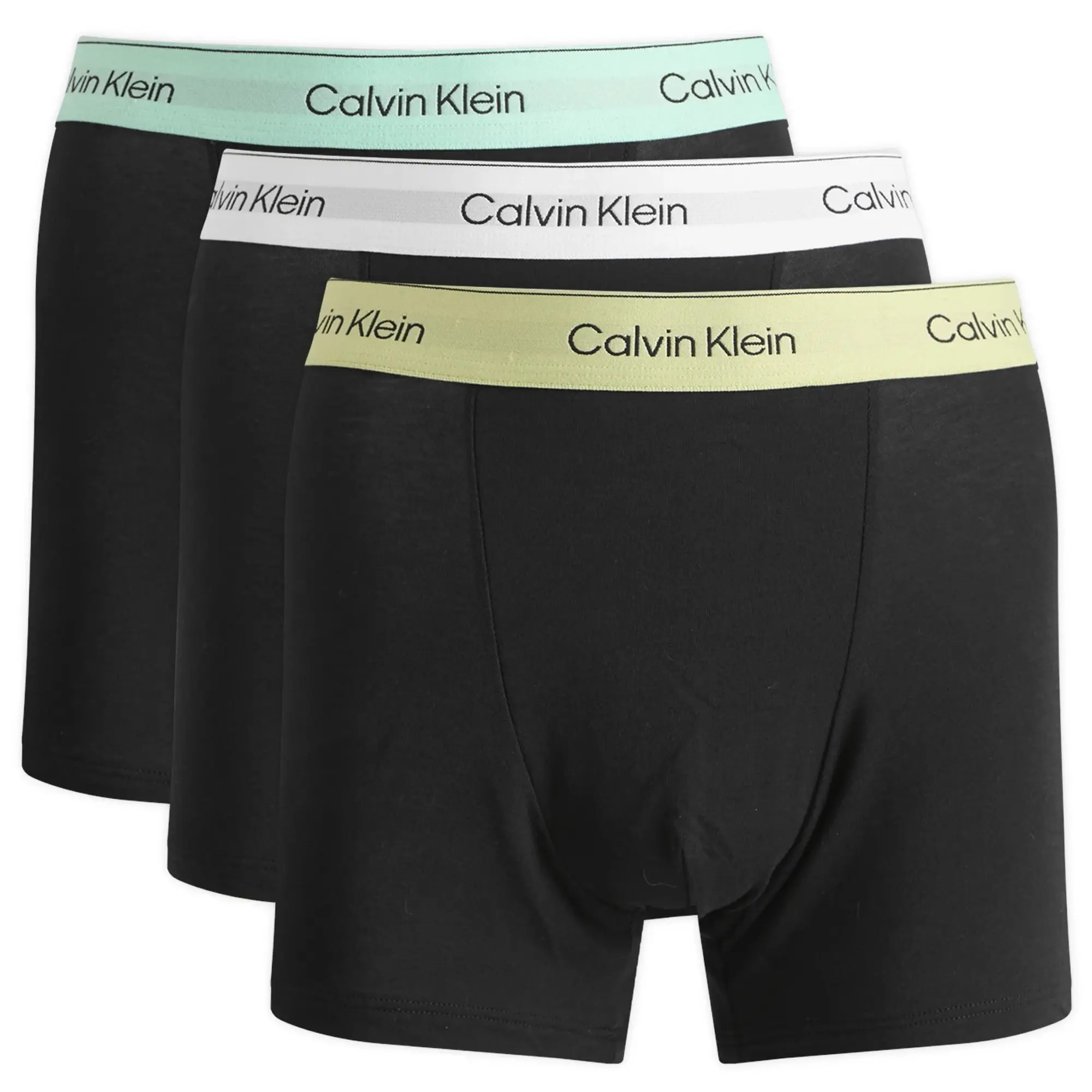 Calvin Klein Men's Icon Relaxed Dart Trunk - 3 Pack Black