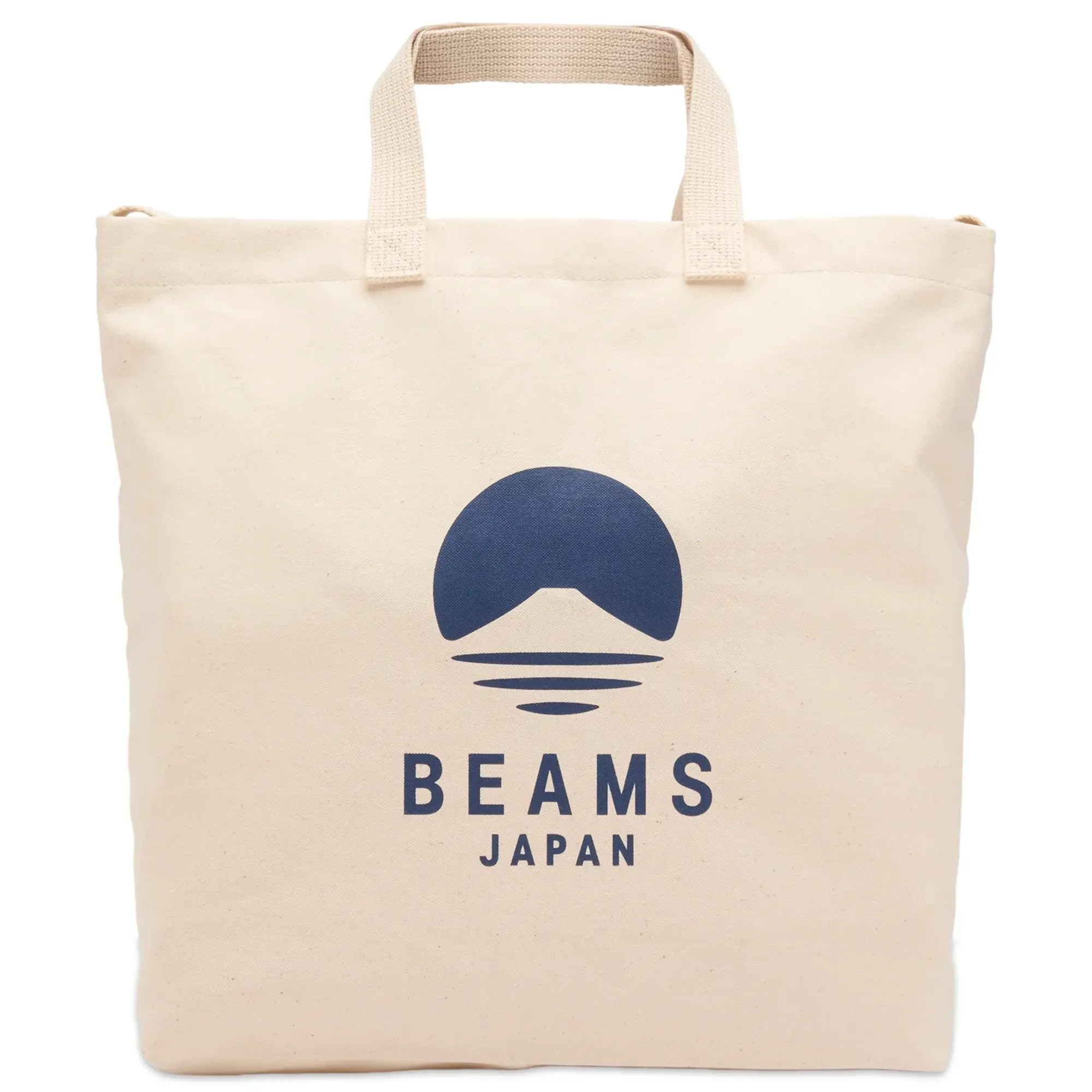 BEAMS JAPAN 2 Way Canvas Tote Bag Indigo