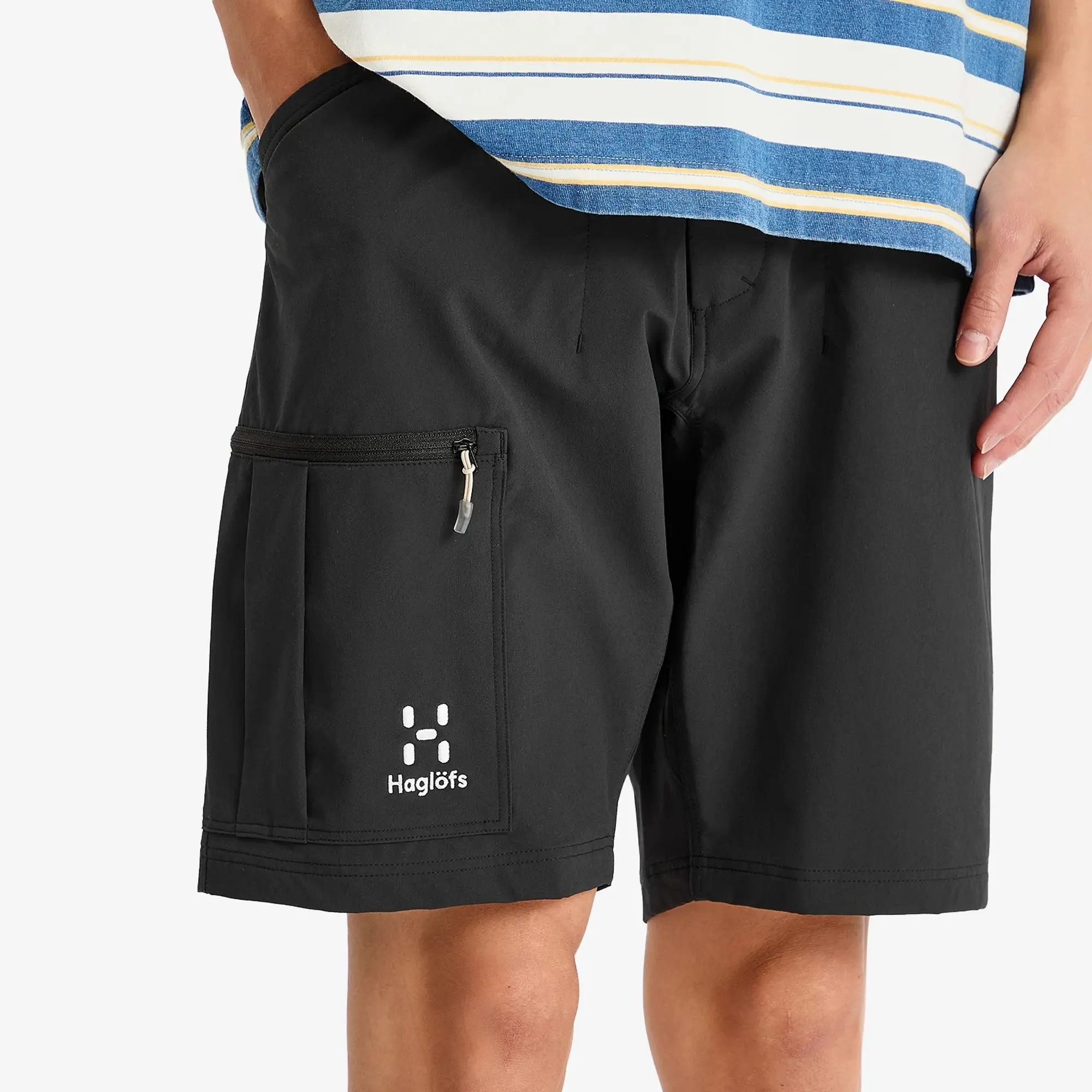 Haglöfs Men's Lizard Softshell Shorts True Black