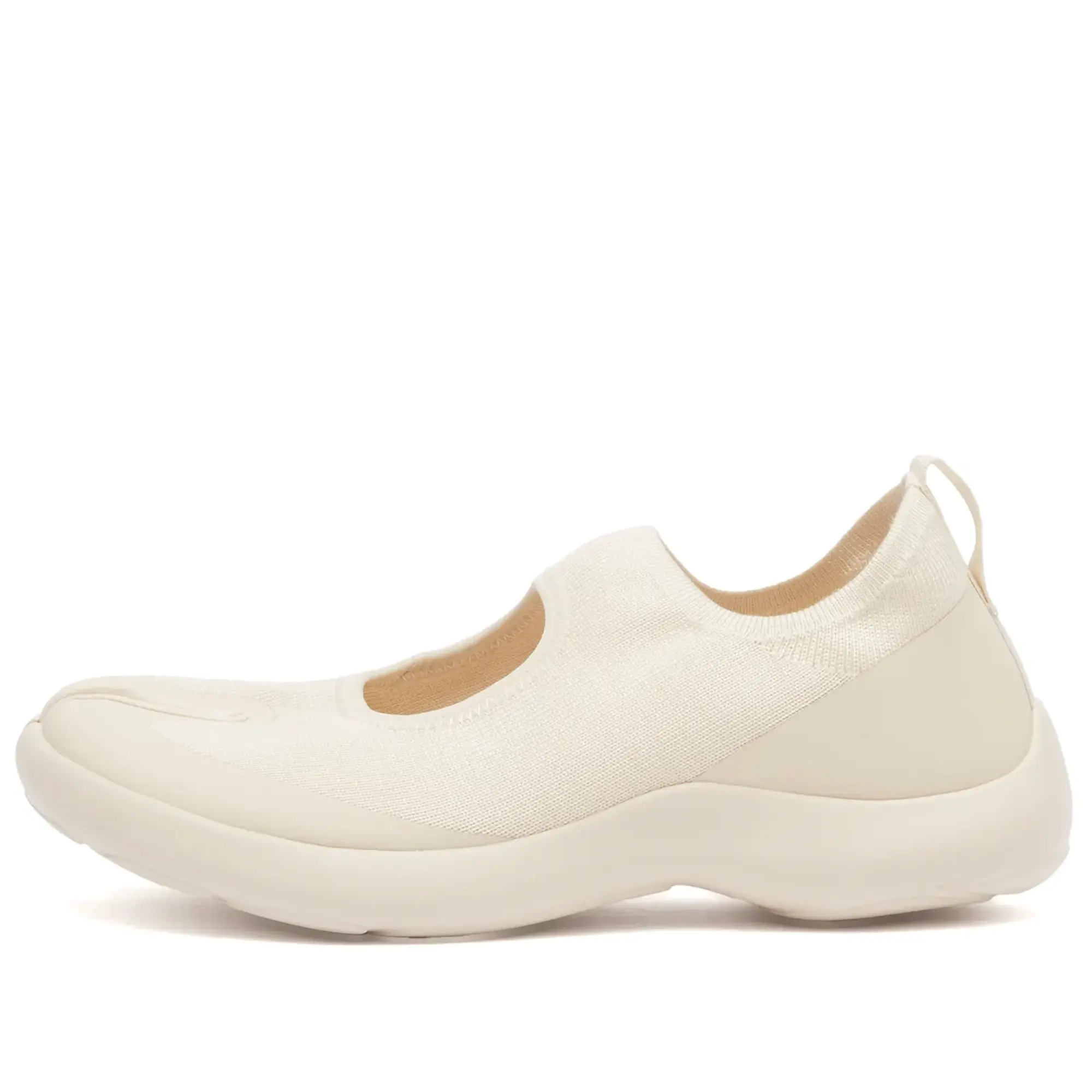 Tabi Flat Sneaker Off White