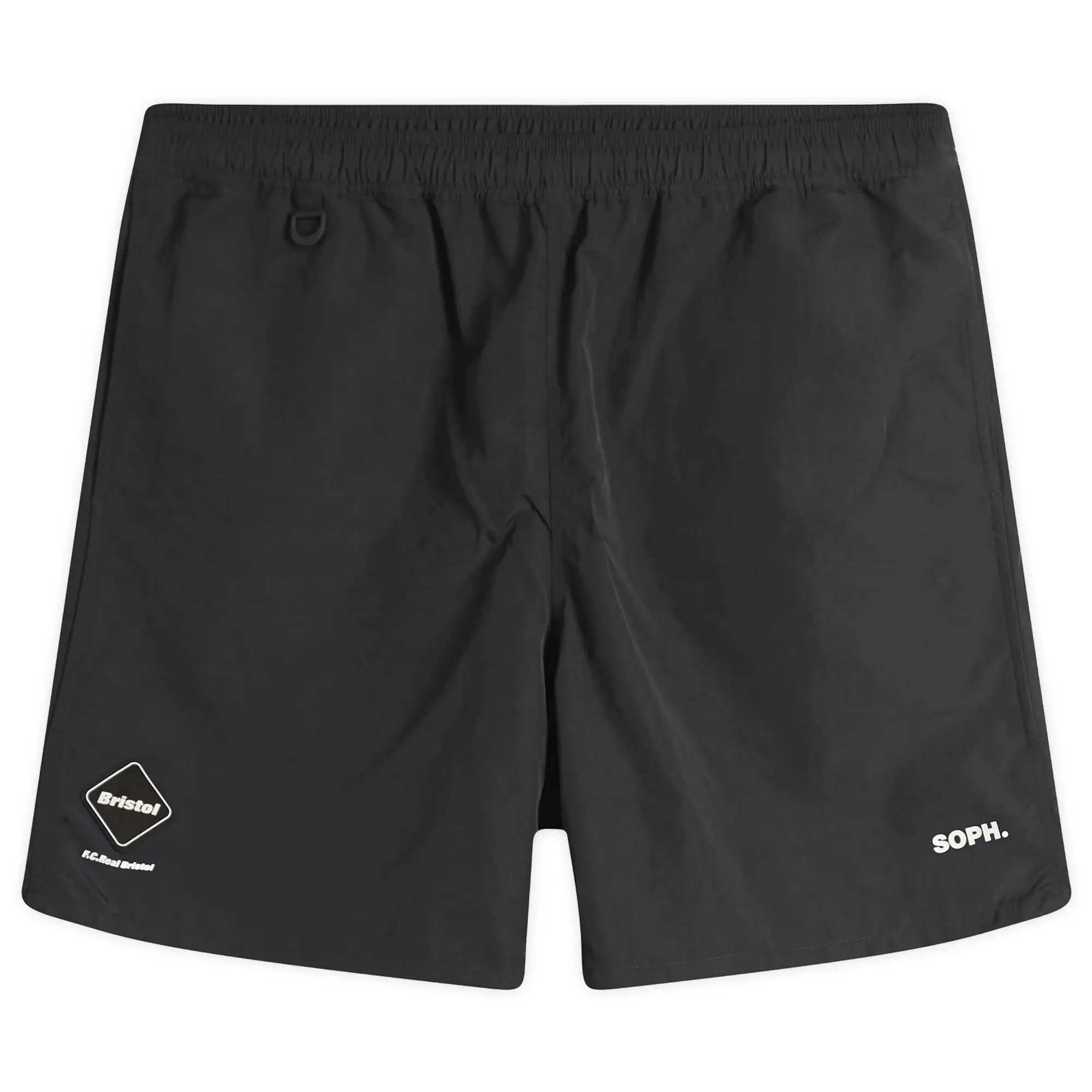 F.C. Real Bristol Men's Supplex Nylon Easy Shorts Black
