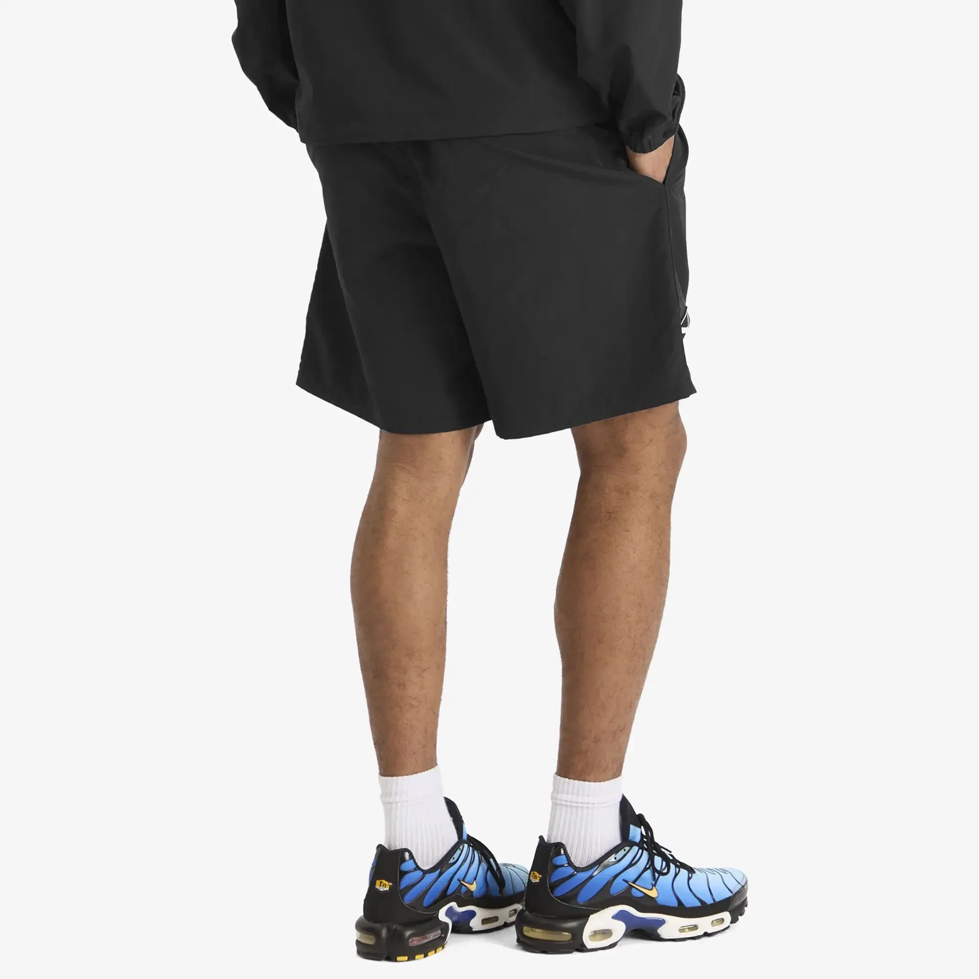 F.C. Real Bristol Men's Supplex Nylon Easy Shorts Black