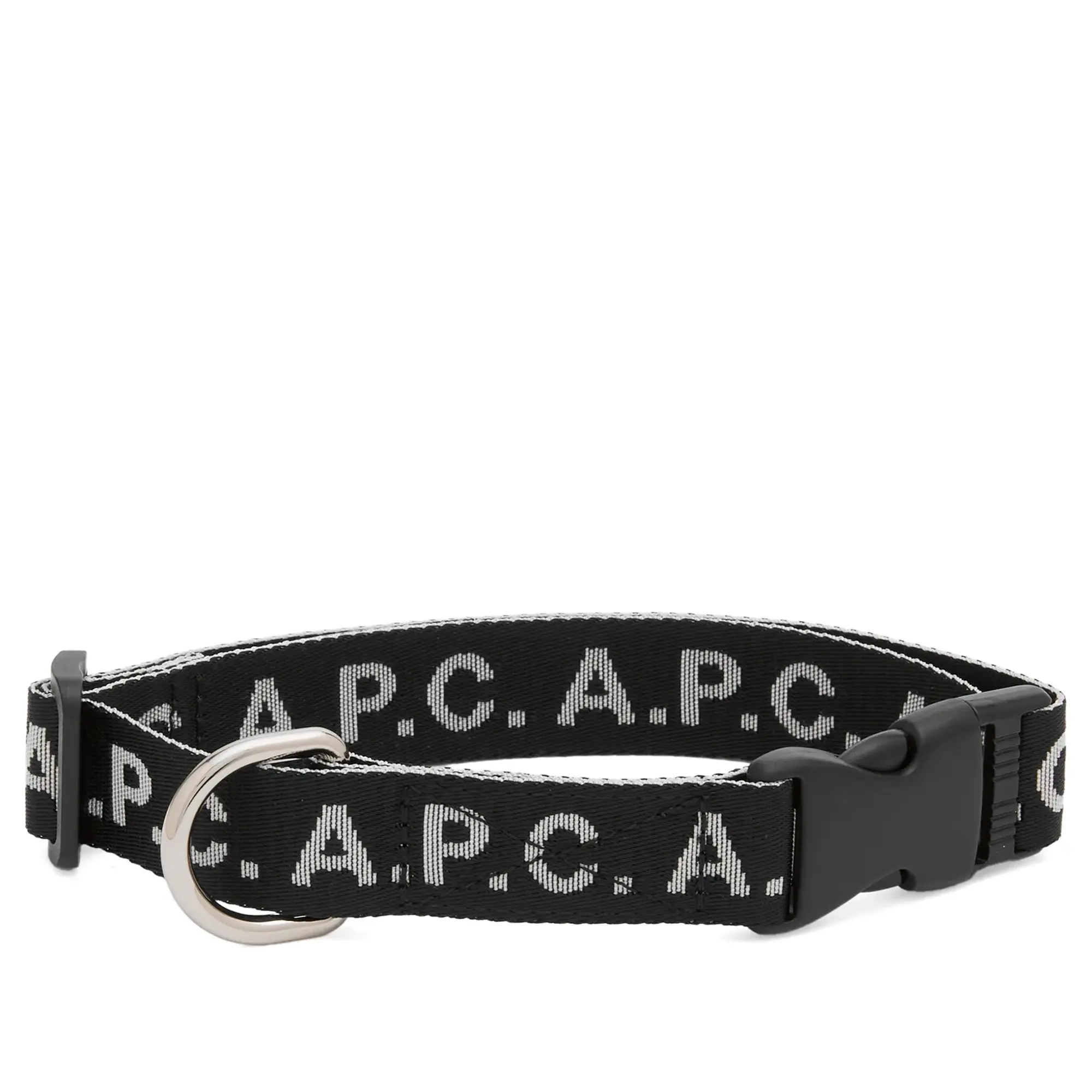 A.P.C. Men's Nylon Dog Collar Black