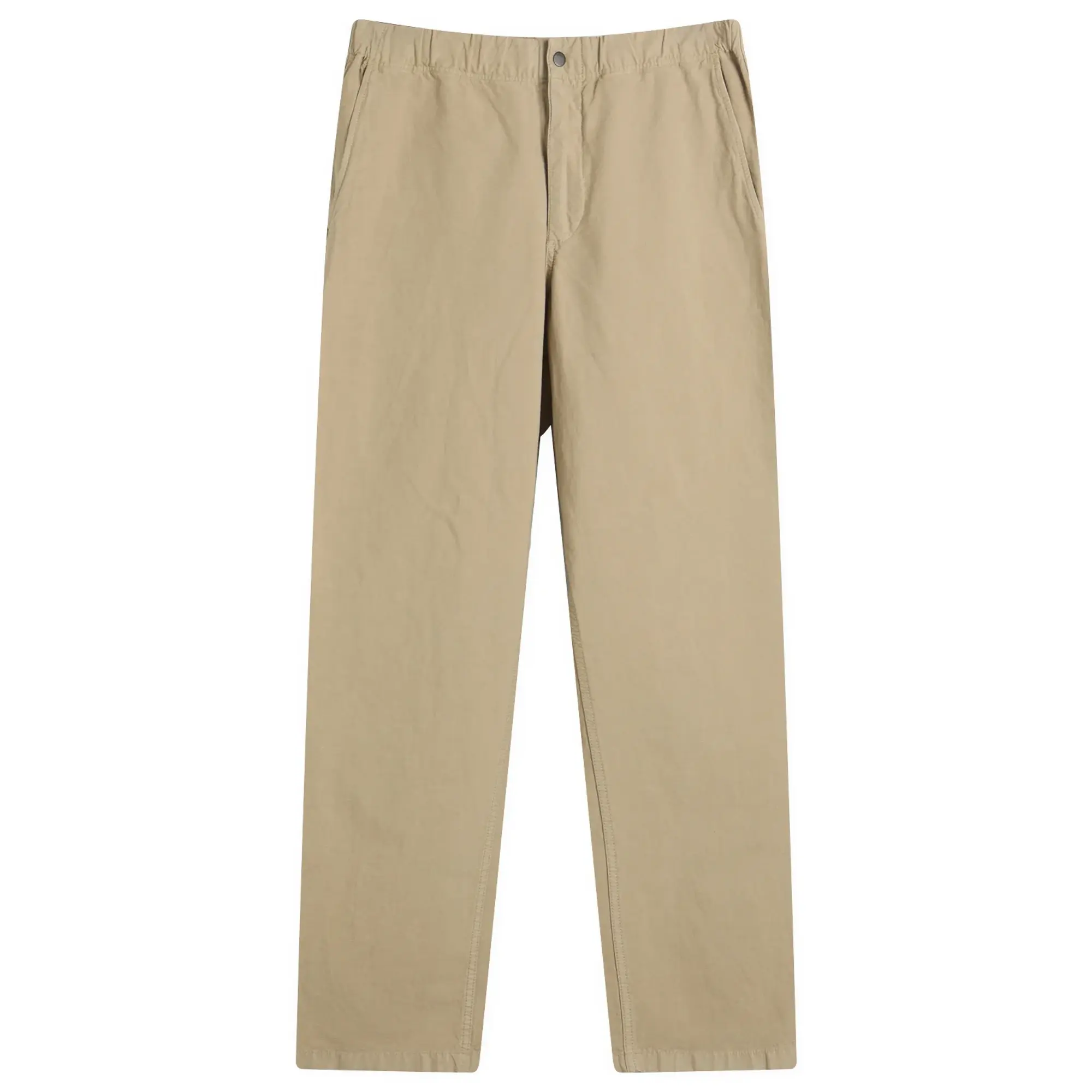 Norse Projects Men's Ezra Relaxed Cotton Linen Trousers Clay