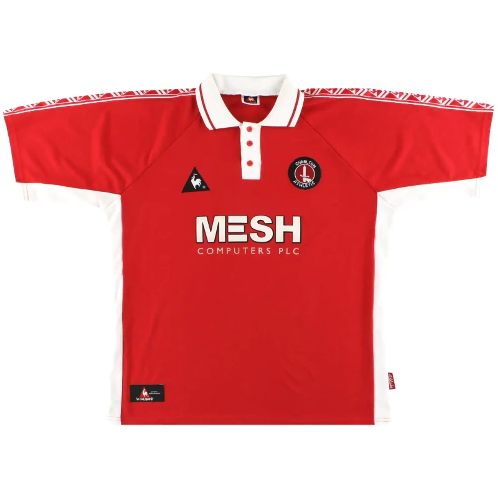 1998-00 Charlton Le Coq Sportif Home Shirt S - Charlton Athletic / Excellent / Small