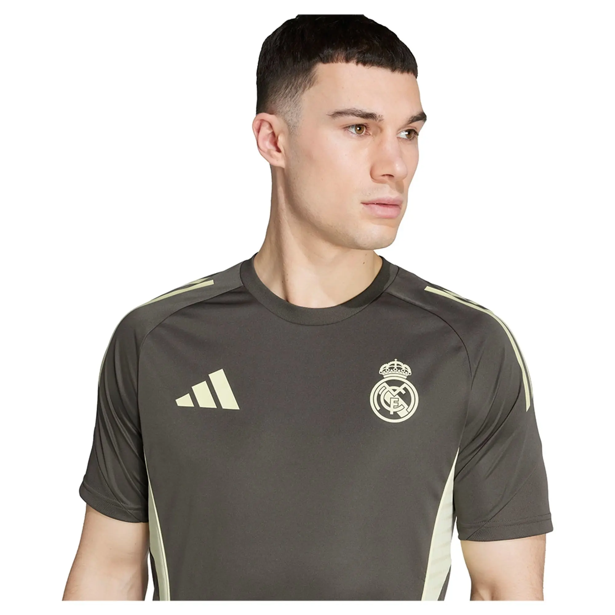 Real Madrid adidas Training Jersey - Grey