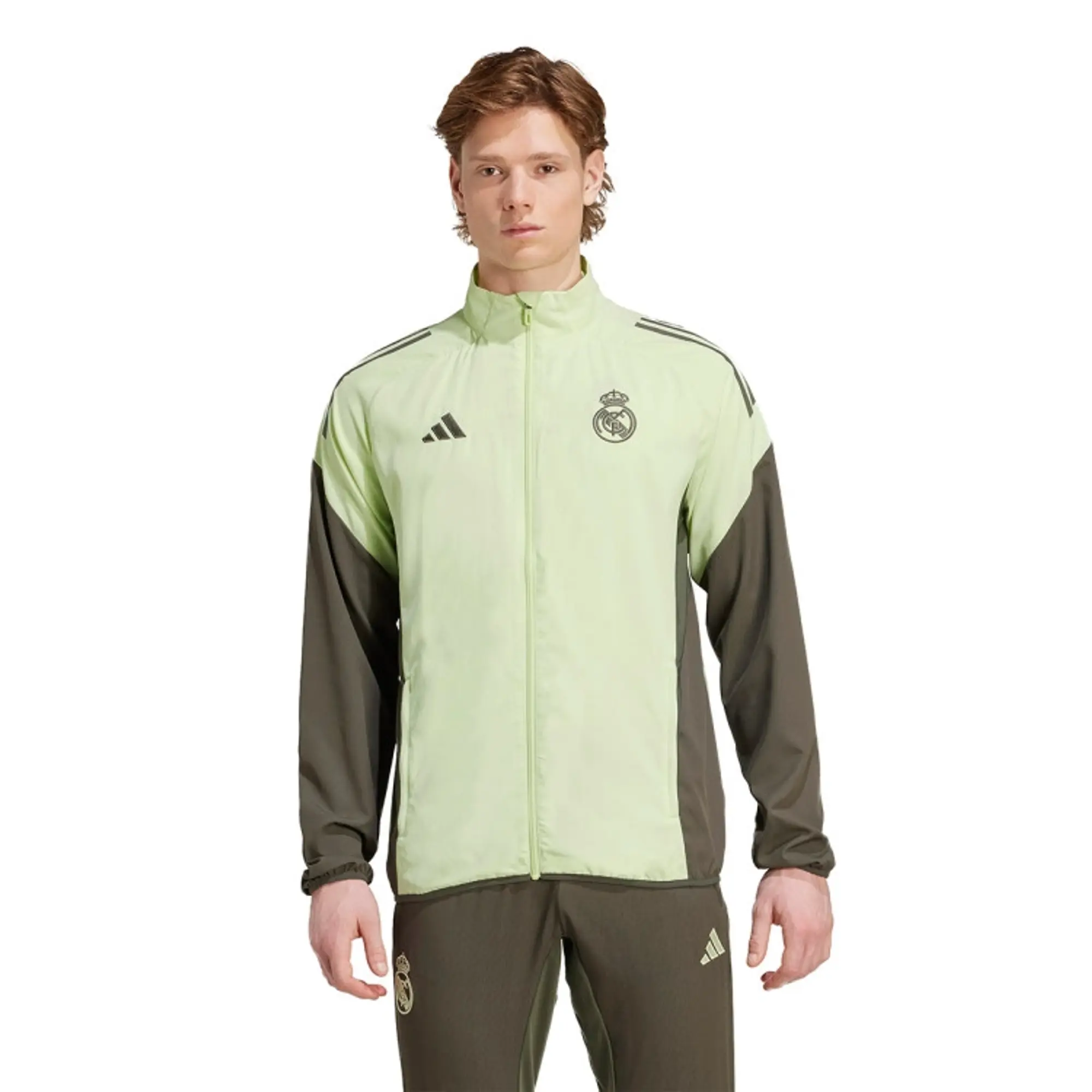 Real Madrid Training Jacket Presentation Tiro 25 - Almost Lime - ['Green']