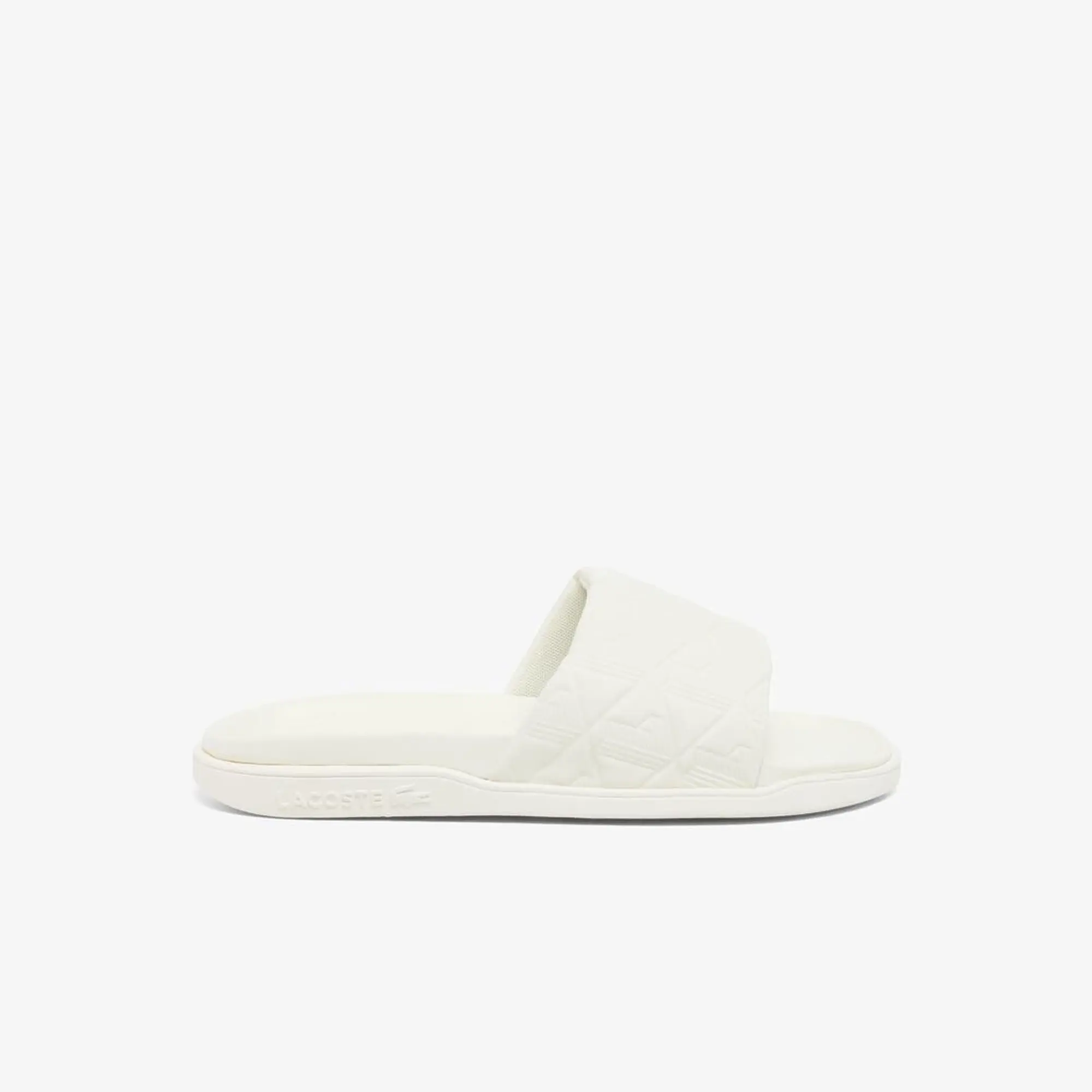 Lacoste Men's Serve Slide Dual - Off White