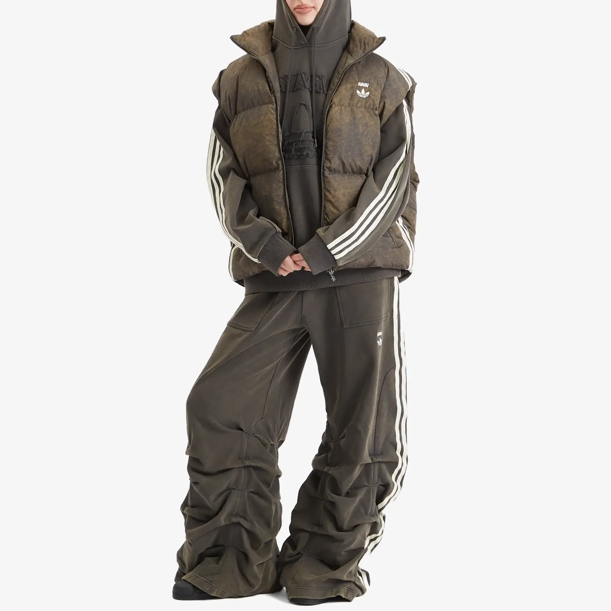 Adidas Women's by Avavav Down Vest Carbon
