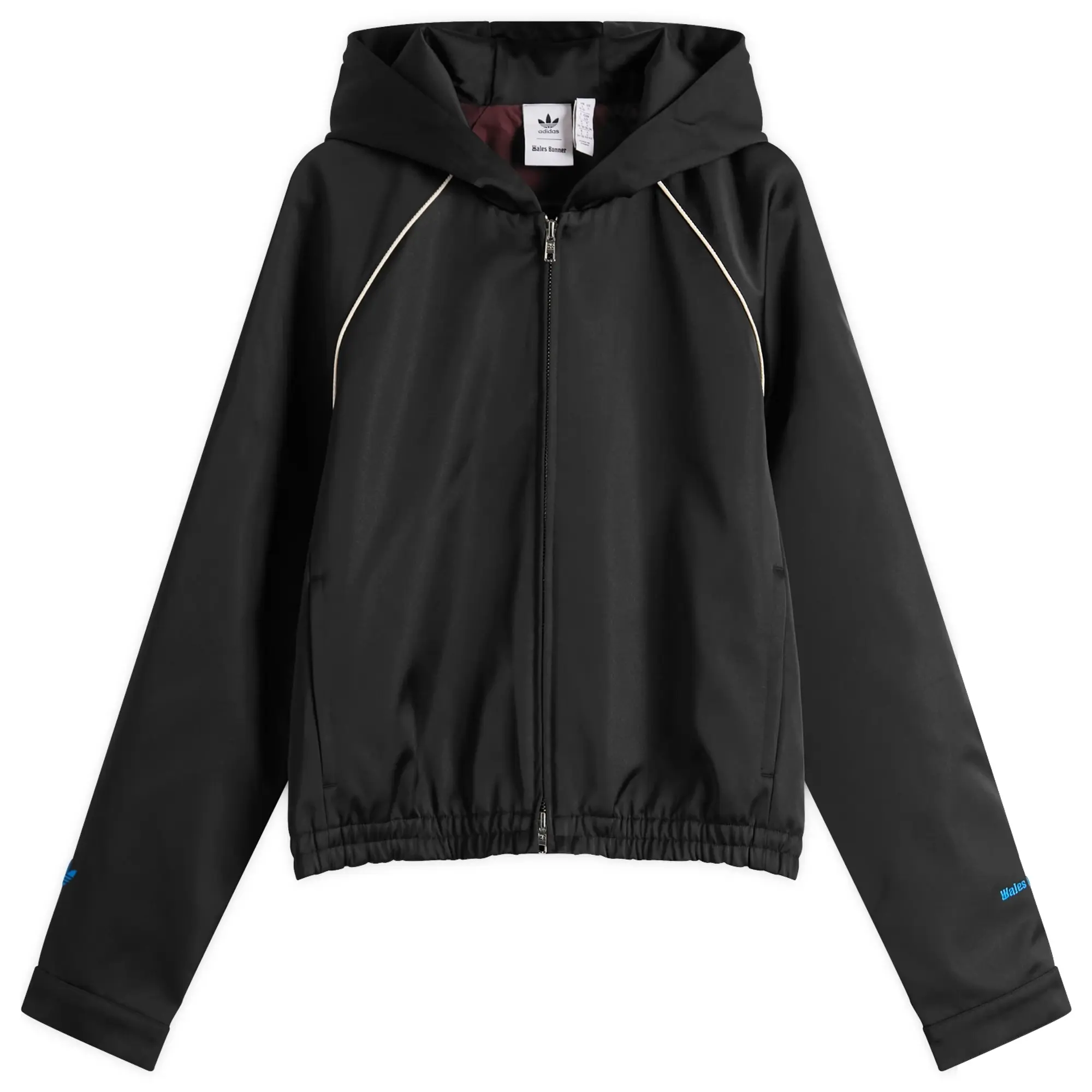 Adidas Women's x Wales Bonner Satin Track Top Black
