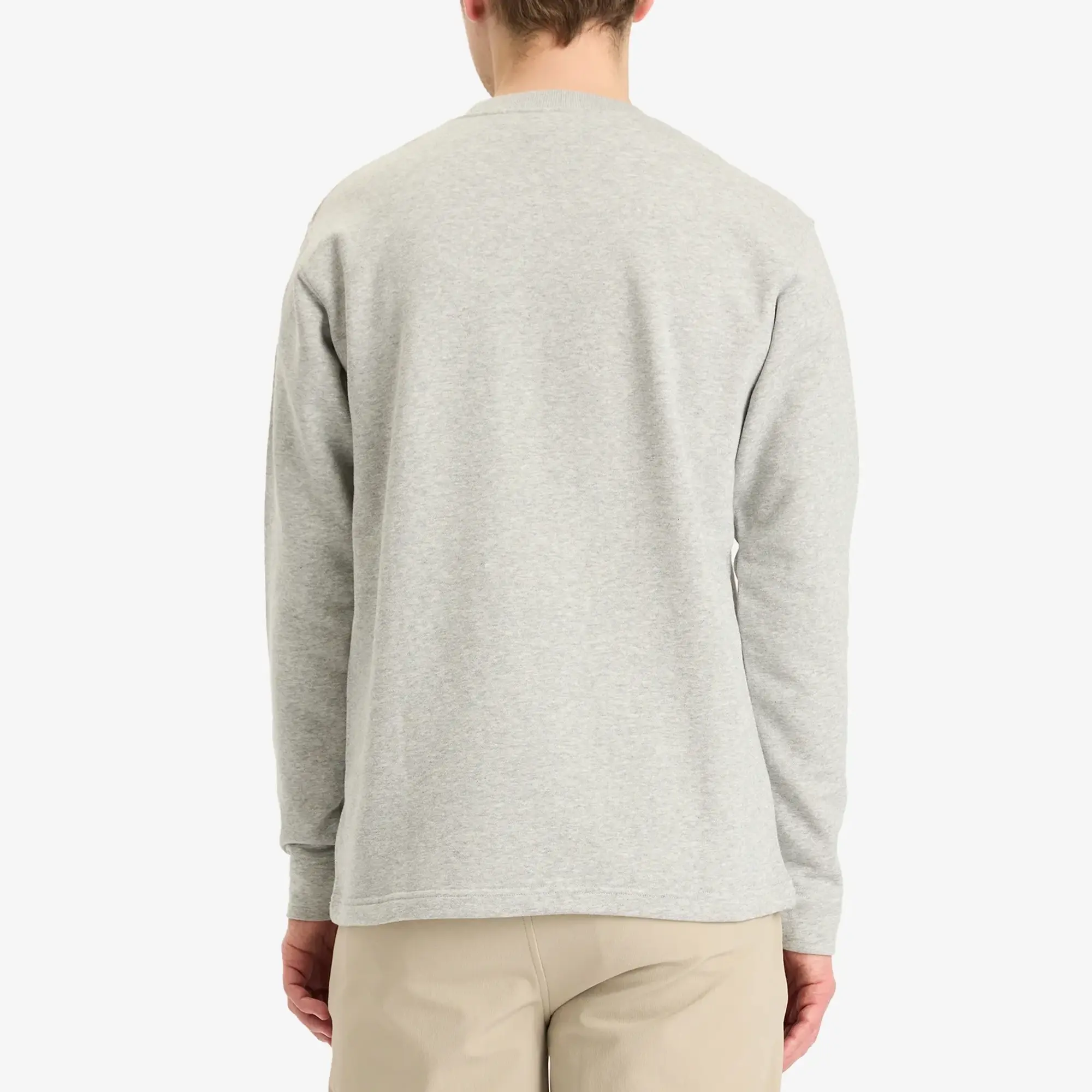 Montbell Men's Cotton Lite Sweatshirt Light Grey