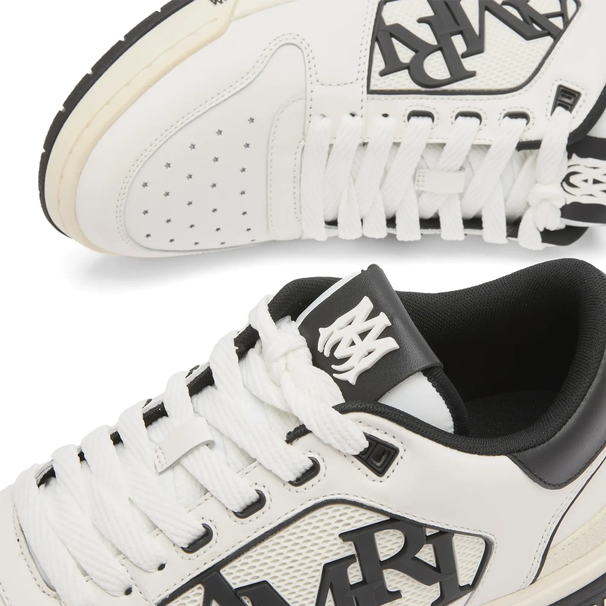 AMIRI Men's Classic Low White Black