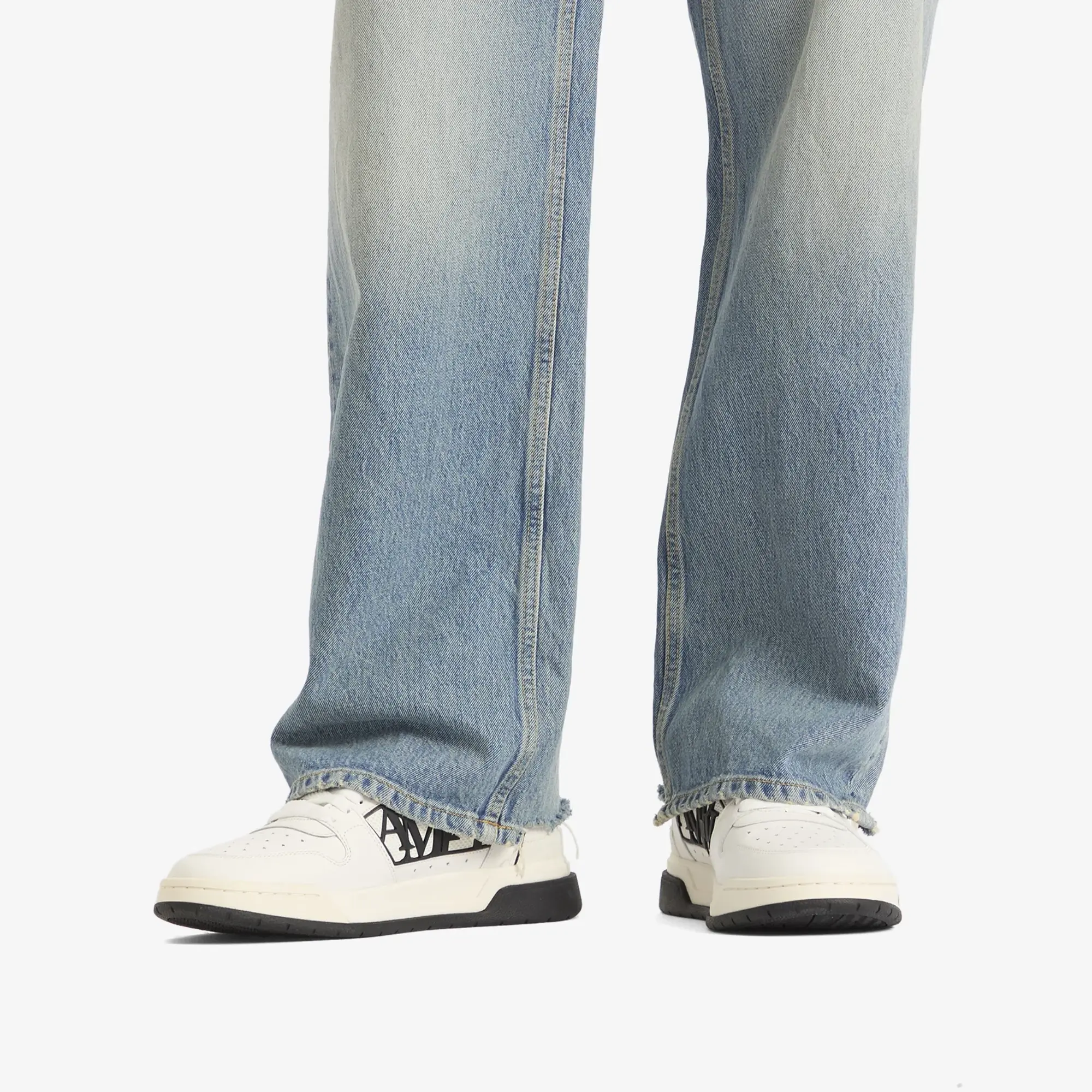 AMIRI Men's Classic Low White Black