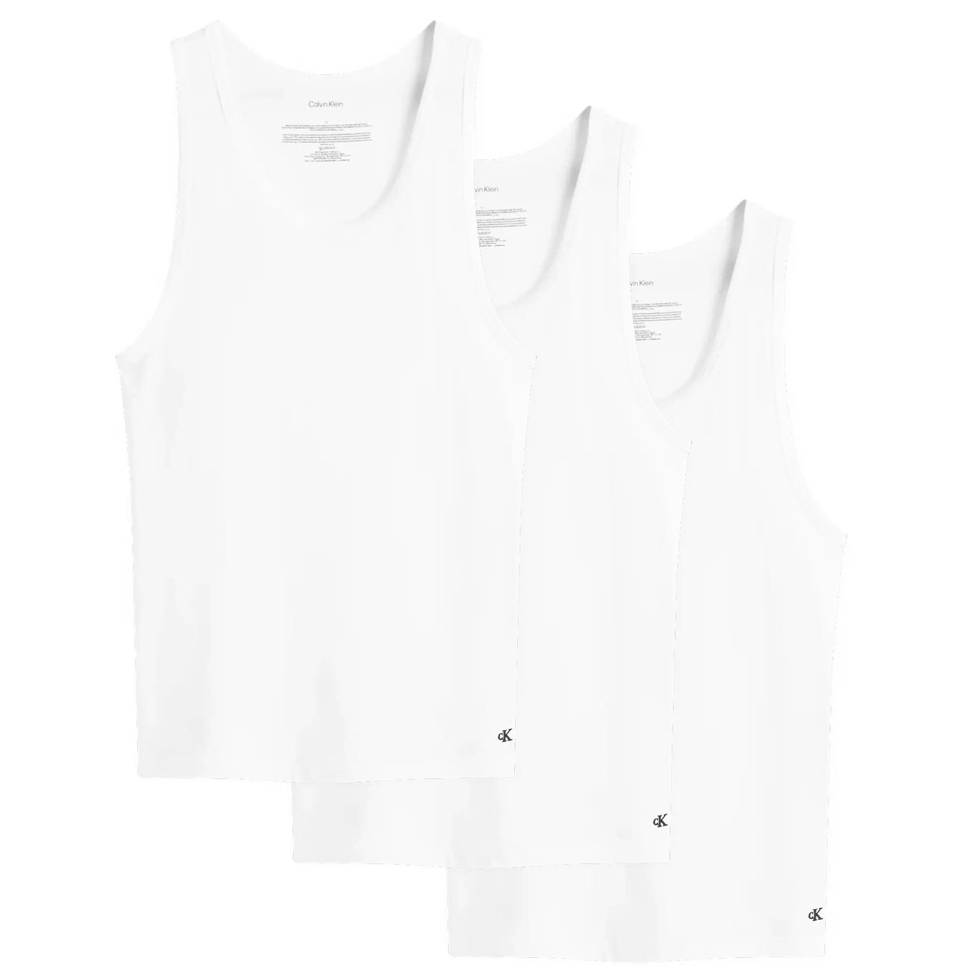 Calvin Klein Men's Tank Top - 3 Pack White