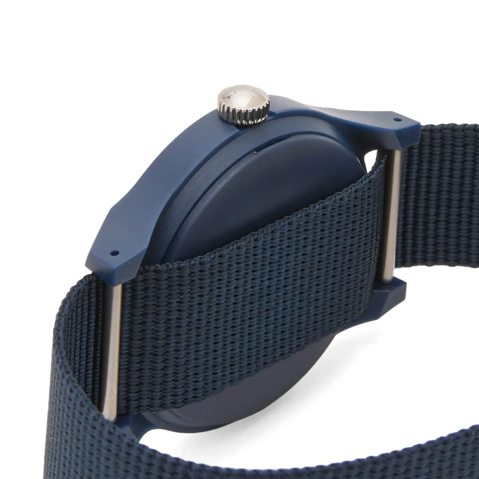 BEAMS JAPAN Kanji Number Wrist Watch Navy