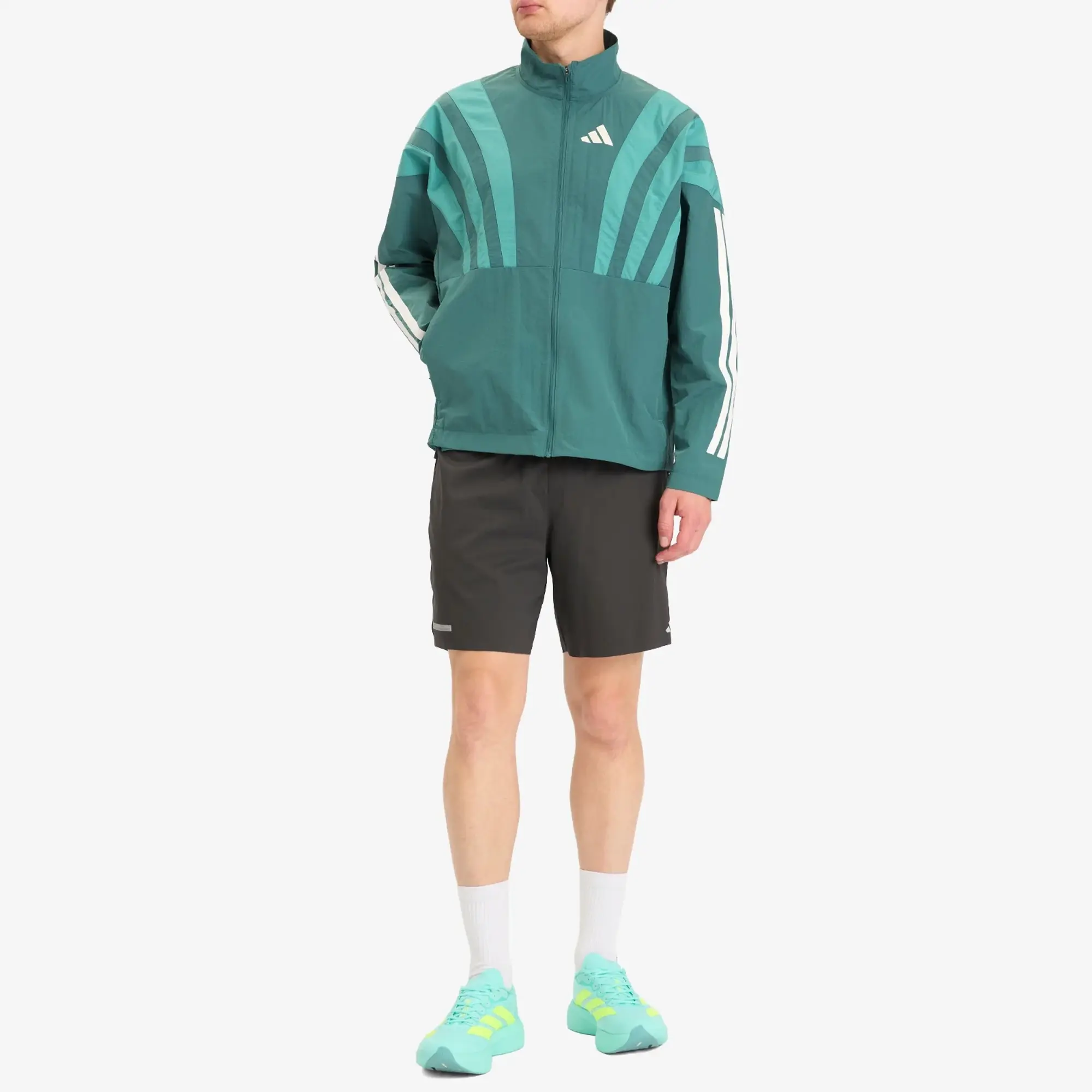 adidas Adizero Archive Running Jacket Preloved Teal