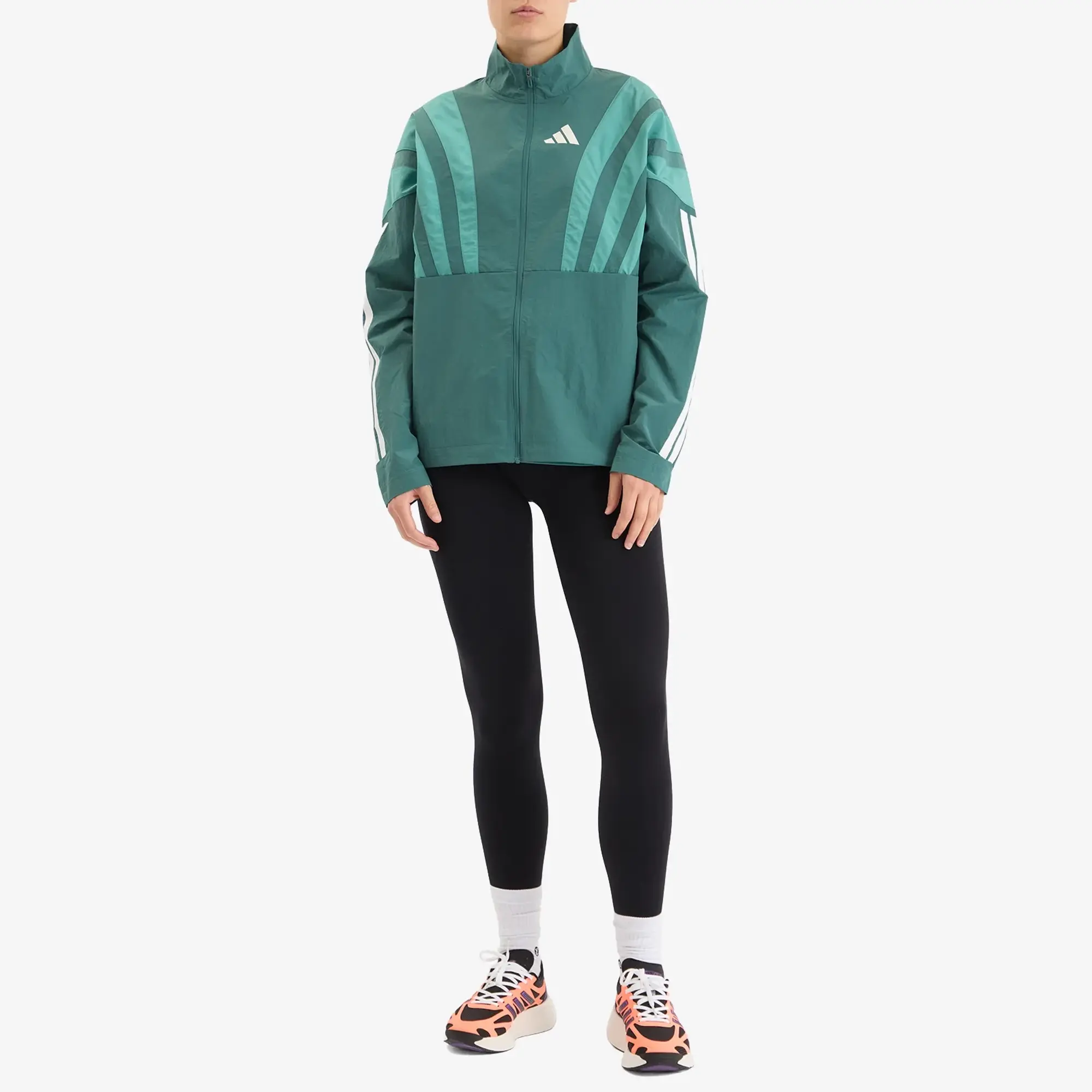 adidas Adizero Archive Running Jacket Preloved Teal