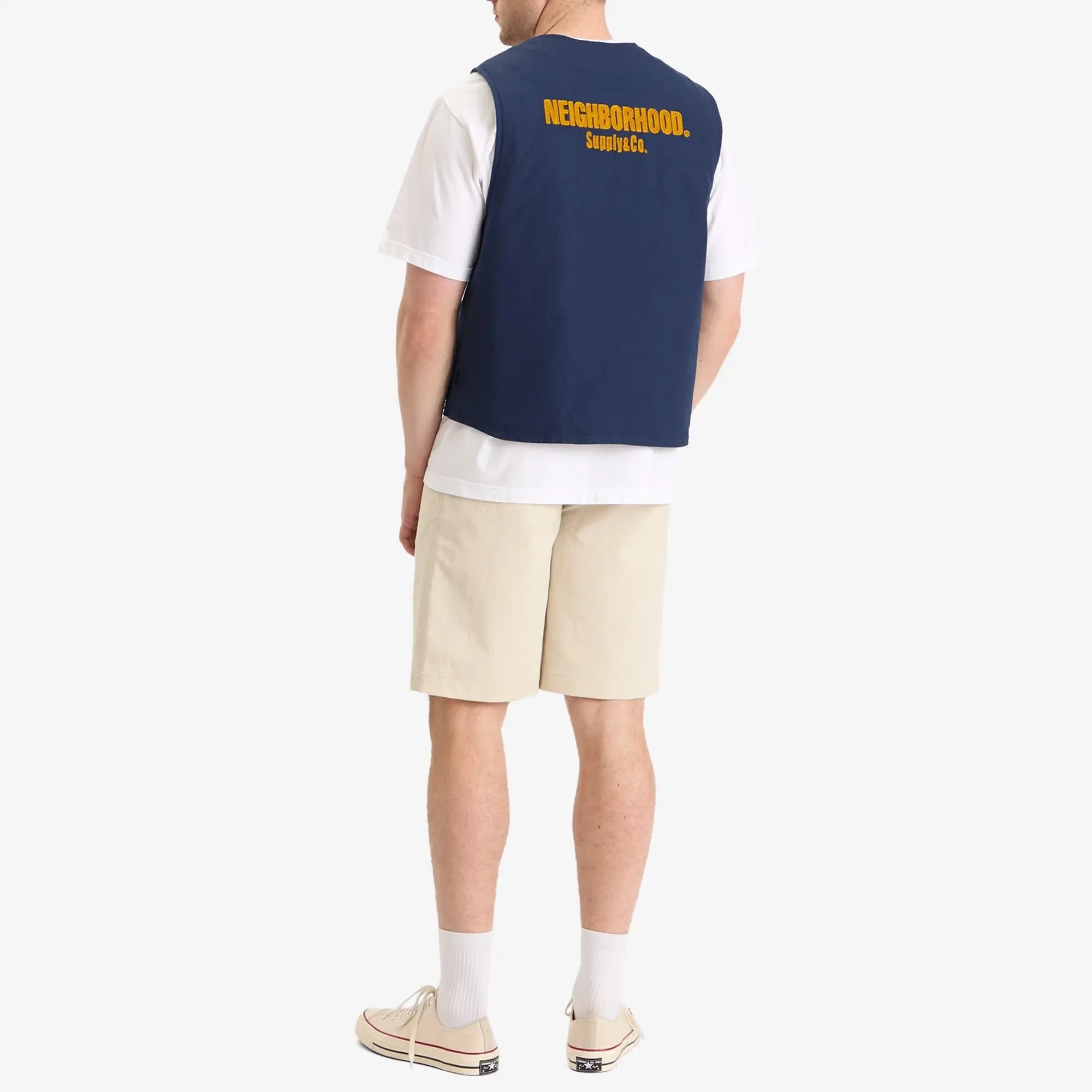 Neighborhood Men's Padded Work Vest Navy