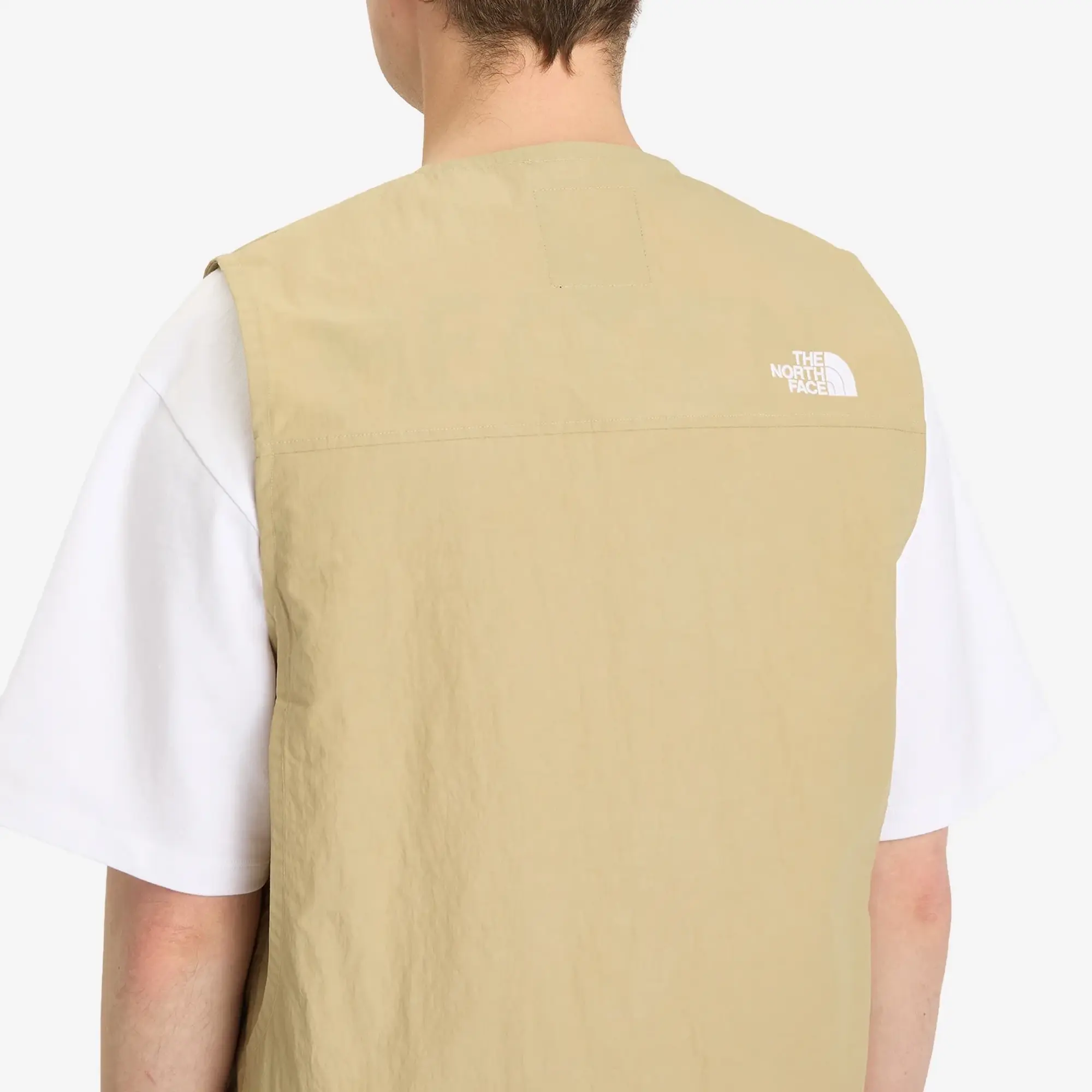 The North Face Men's Mountain Wind Vest Khaki Stone