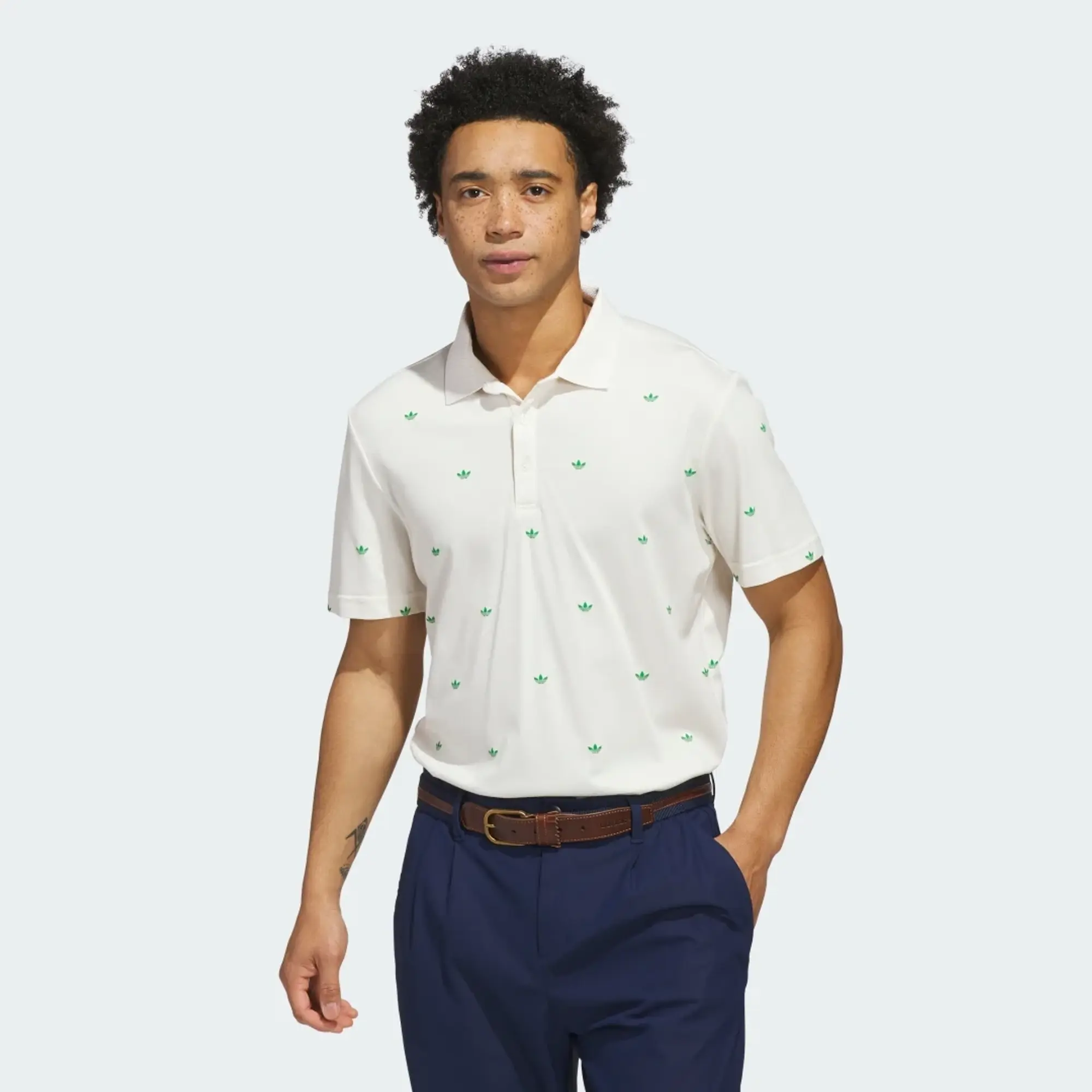 adidas Originals Printed Trefoil Polo Shirt