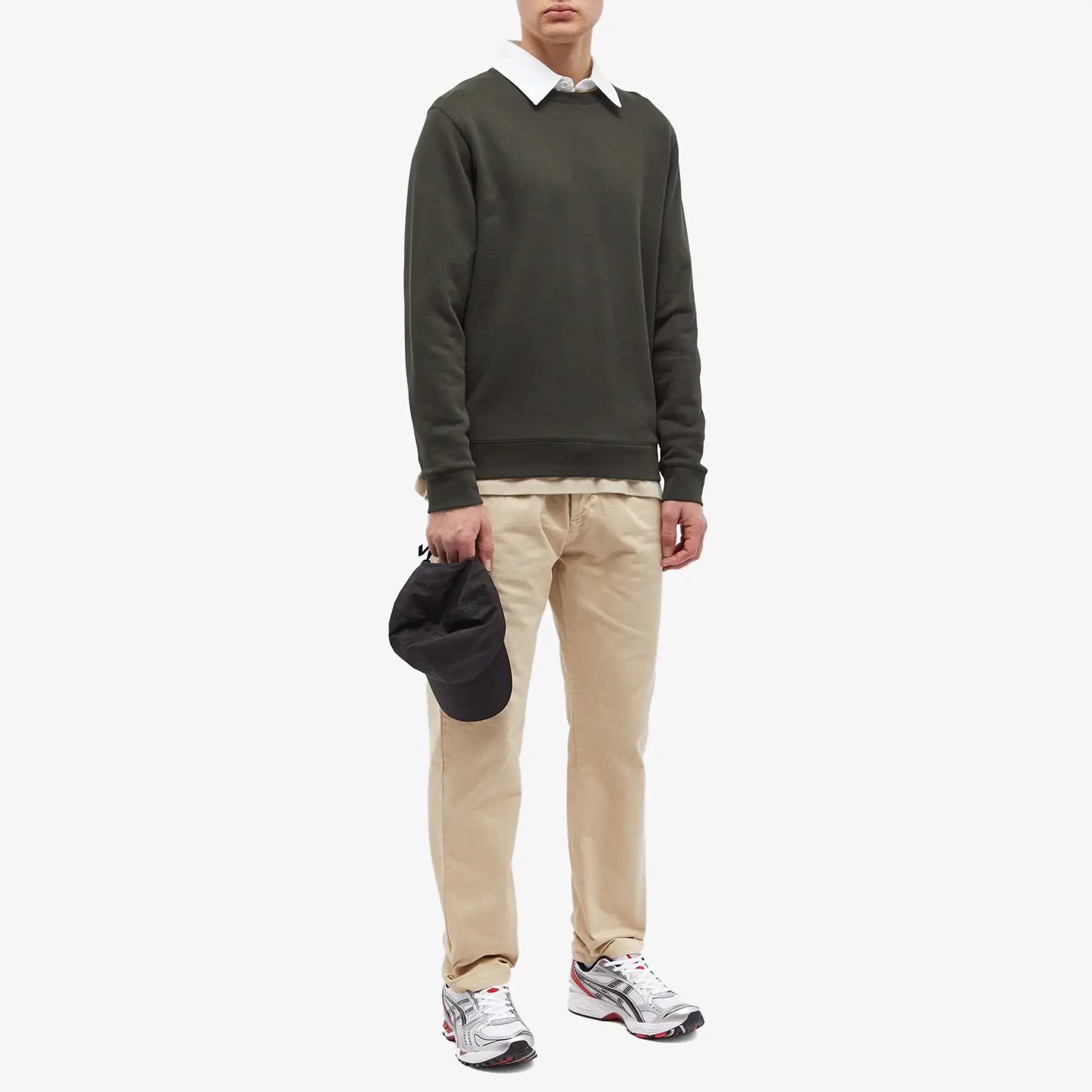 Edwin Men's Regular Chino White Pepper