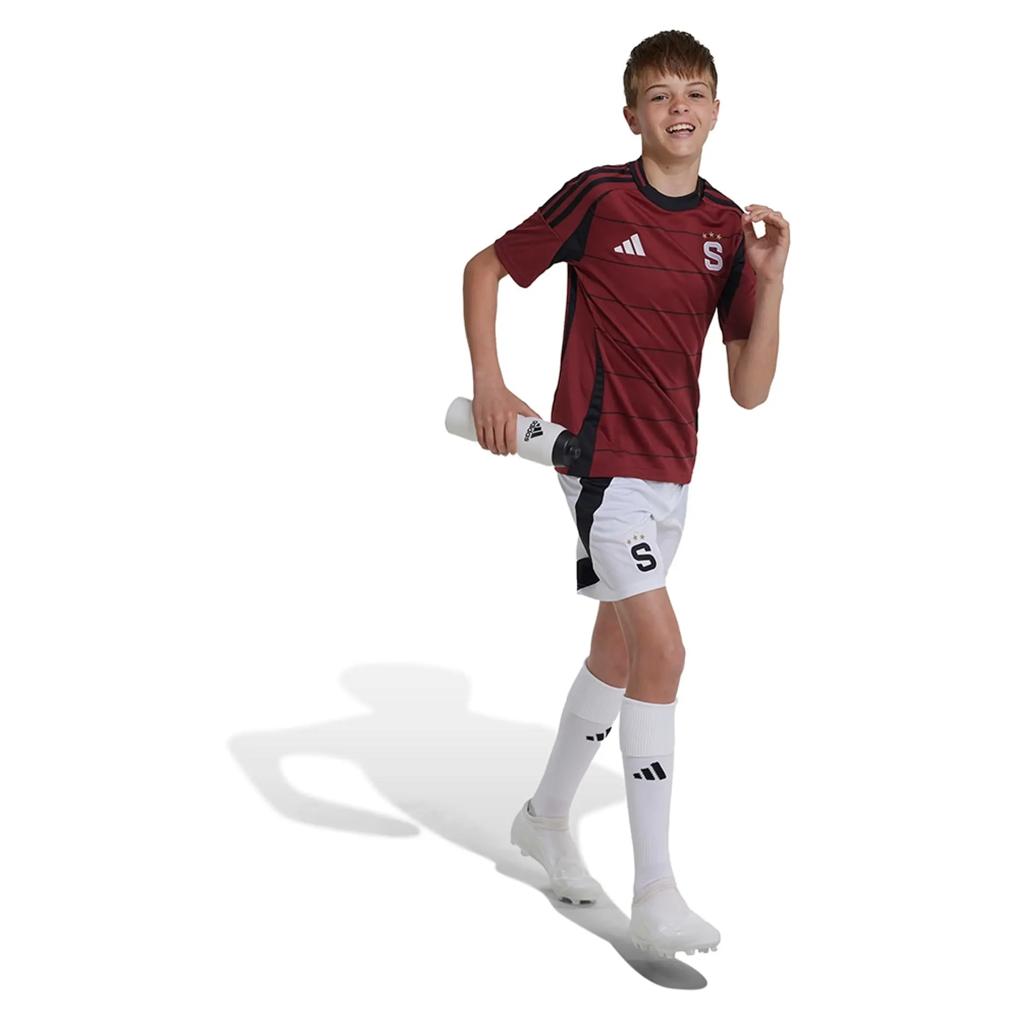 Adidas Sparta Prague 24/25 Home Junior Short Sleeve T-shirt