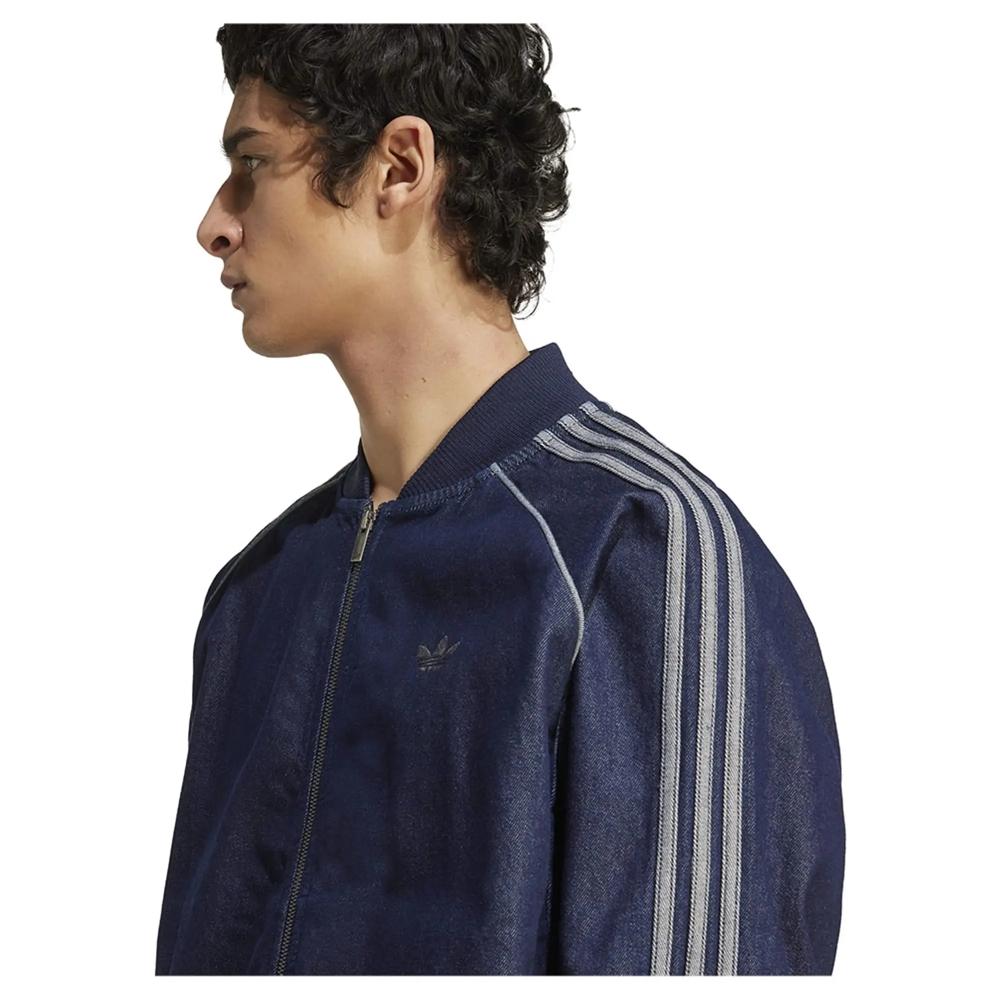 Adidas Originals Sst Adicolor Loose Sst Denim Stone Jacket