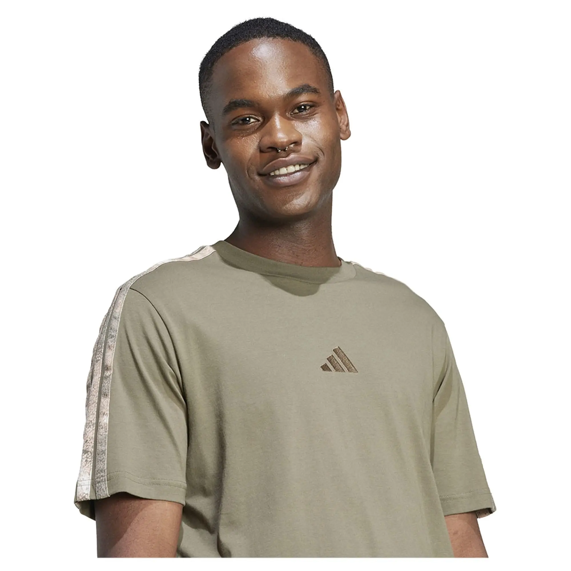 Adidas Aop Colourblock Short Sleeve T-shirt