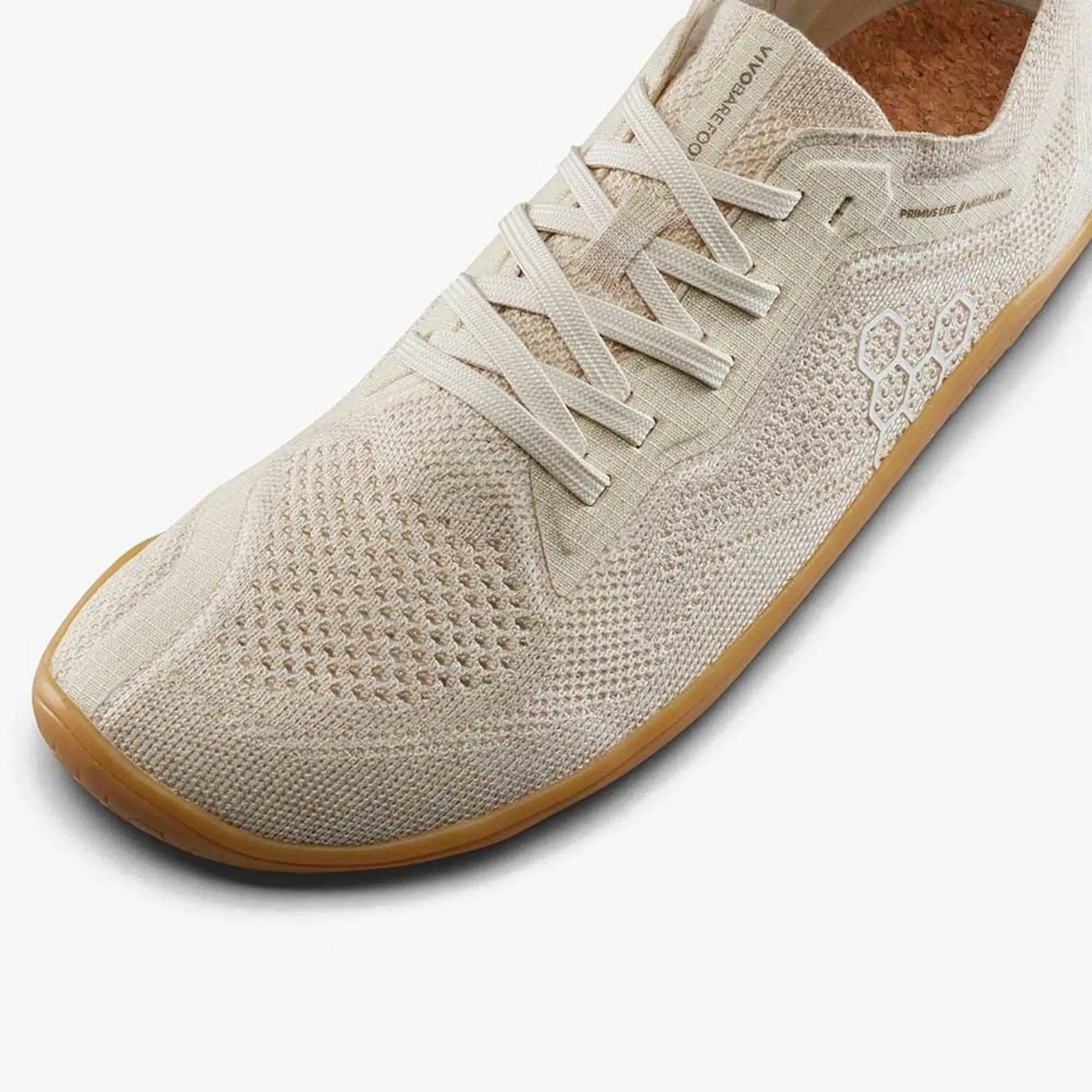 Vivobarefoot Primus Lite Knit Natural Barefoot Trainers