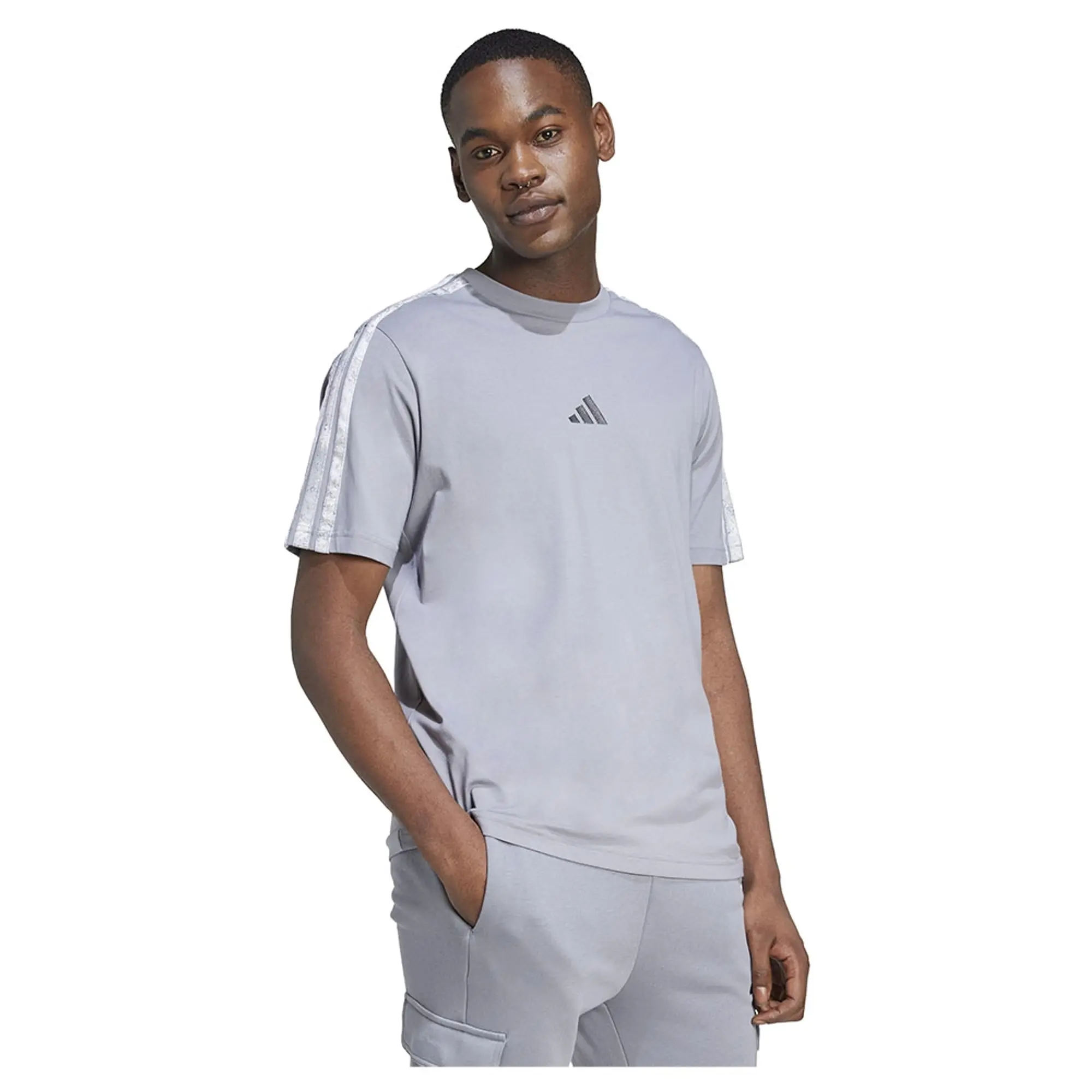 Adidas Aop Colourblock Short Sleeve T-shirt