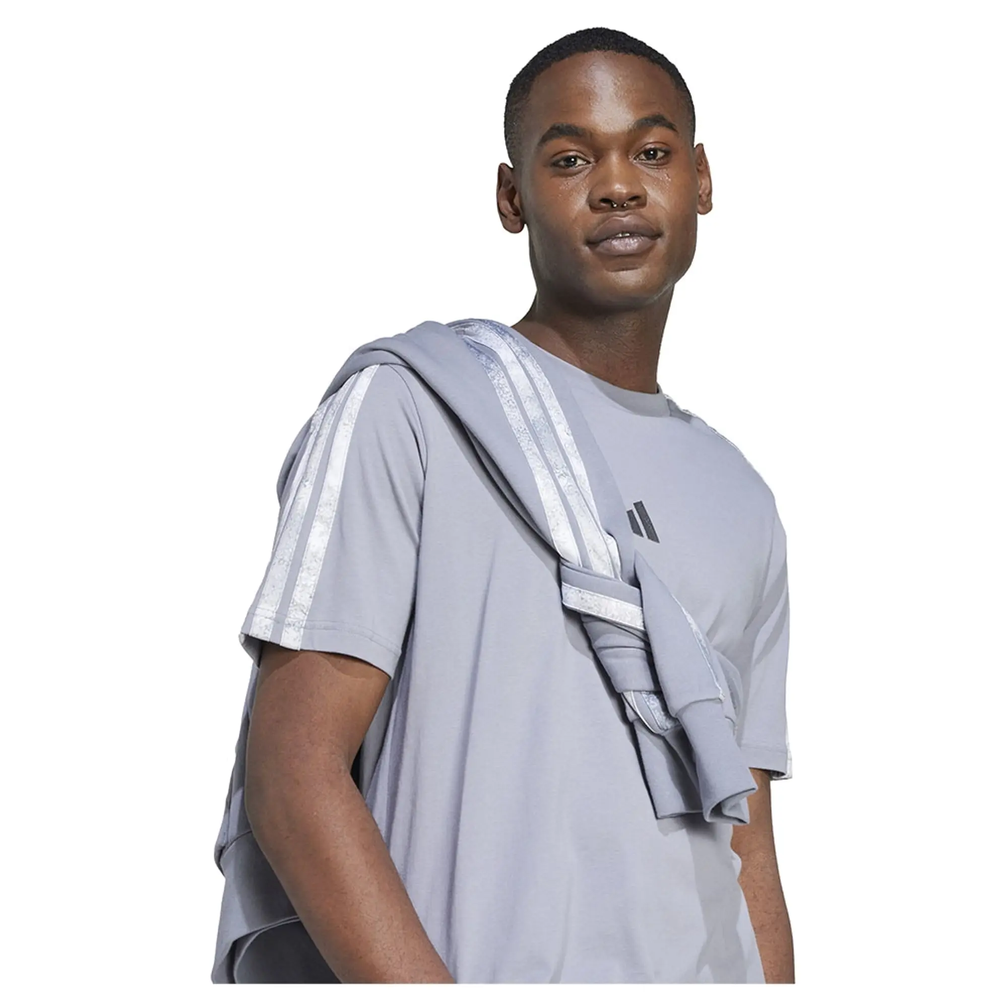 Adidas Aop Colourblock Short Sleeve T-shirt