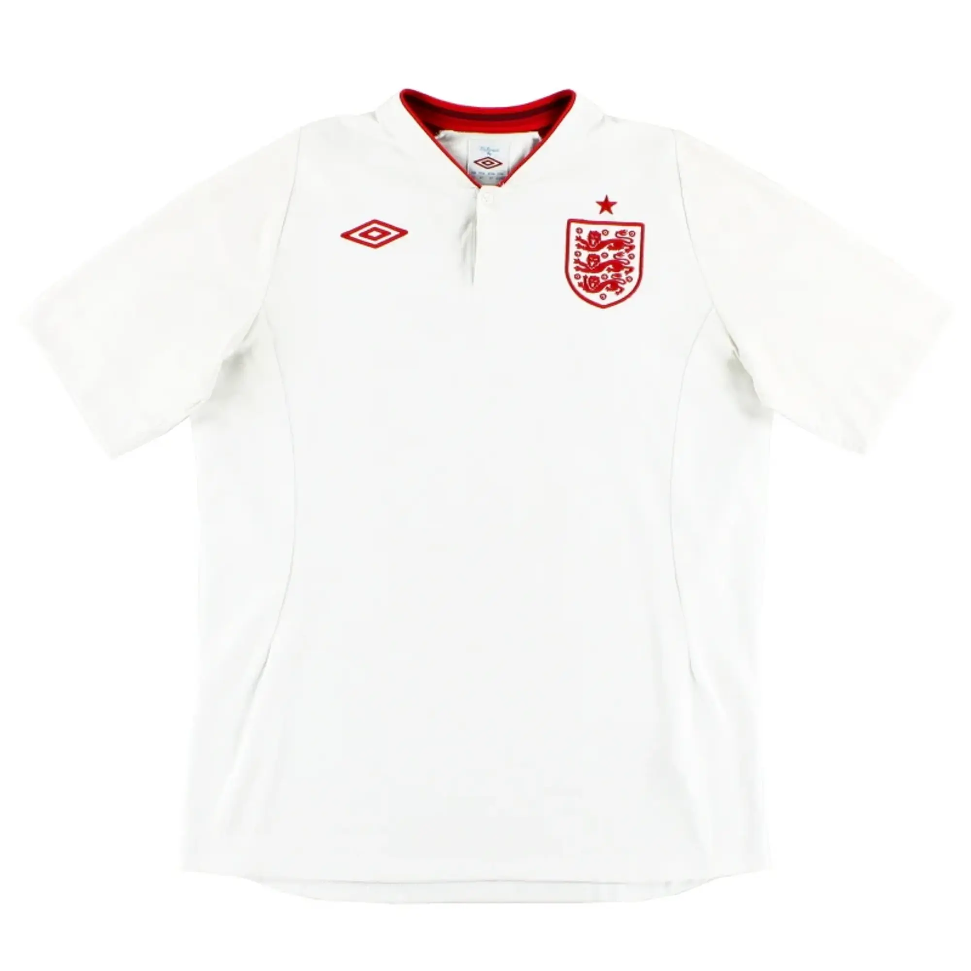 2012-13 England Umbro Home Shirt XXL - England / Excellent / XXL