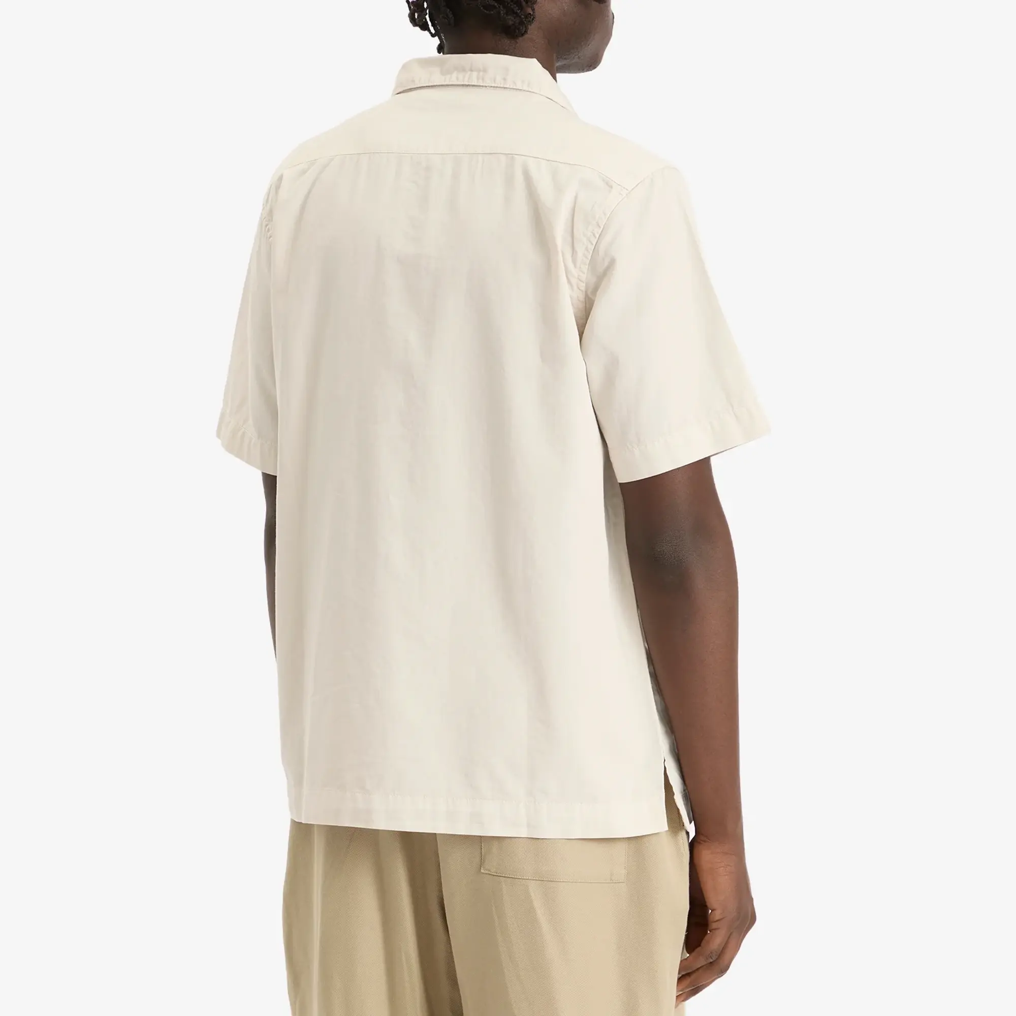 Service Works Men's Script Resort Shirt Salt