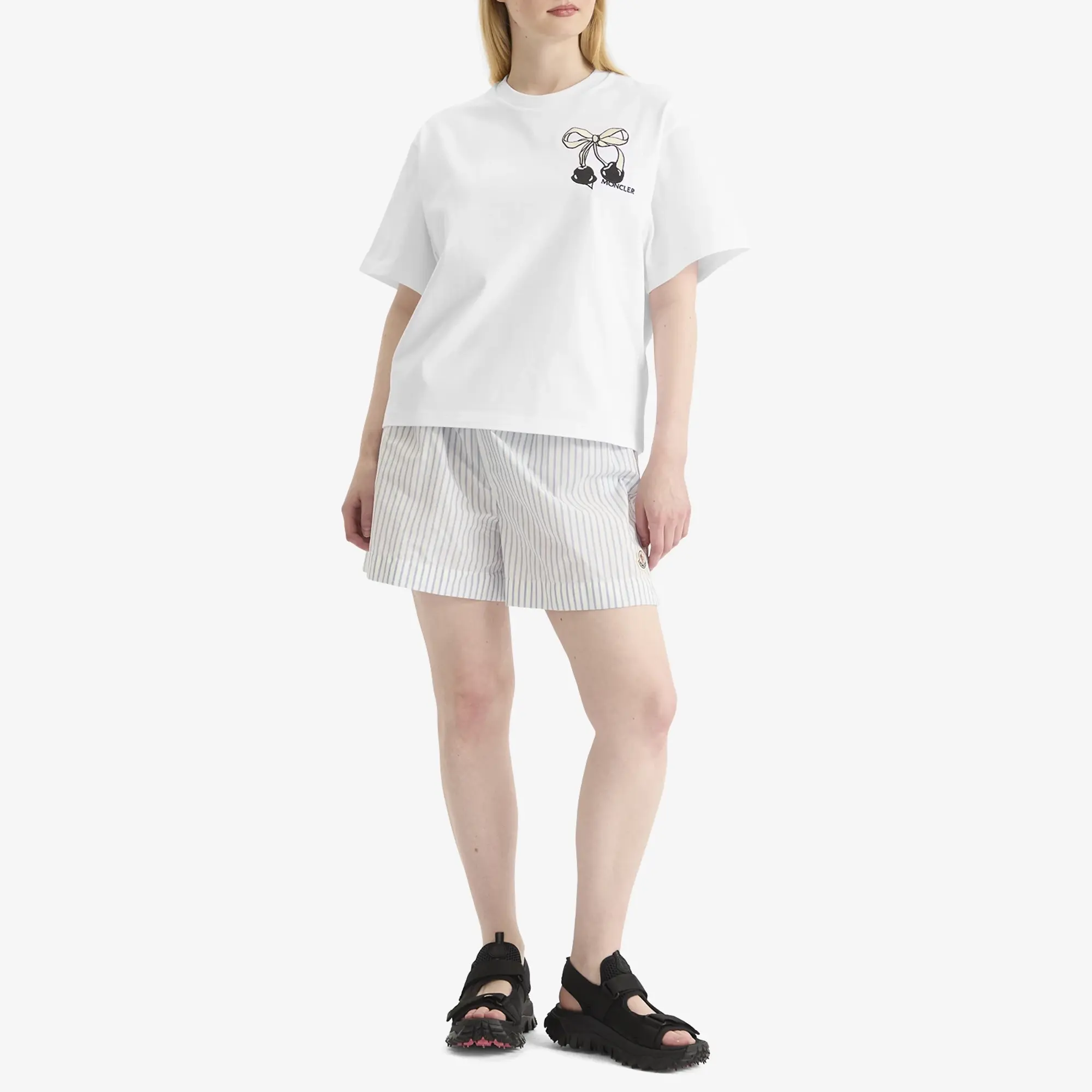 Moncler Women's Cherries T-Shirt White