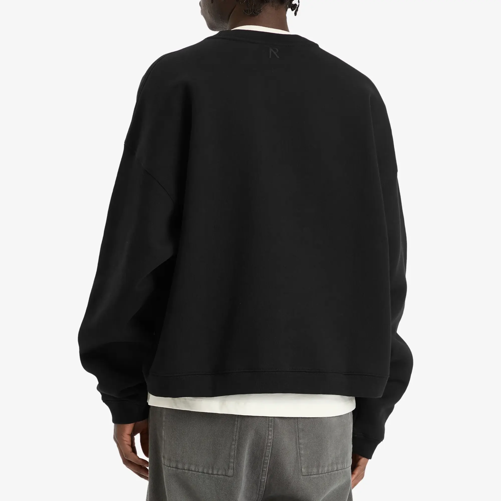 Represent Men's Initial Boxy Sweater Black