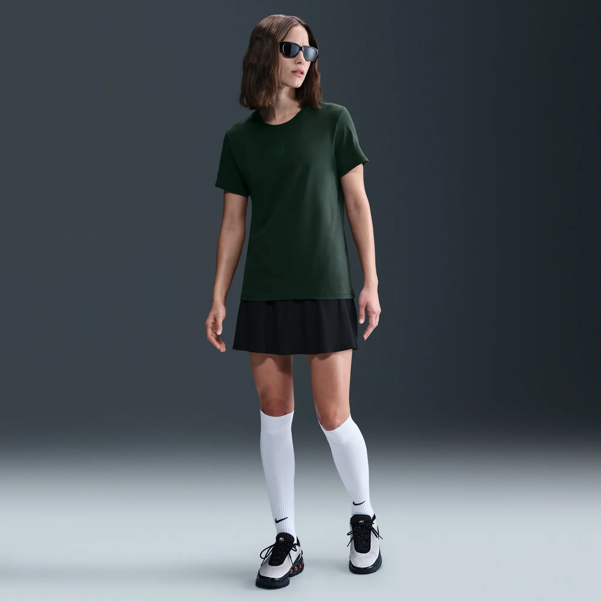 Chelsea F.C. Women's Nike Football T-Shirt - Green - Cotton