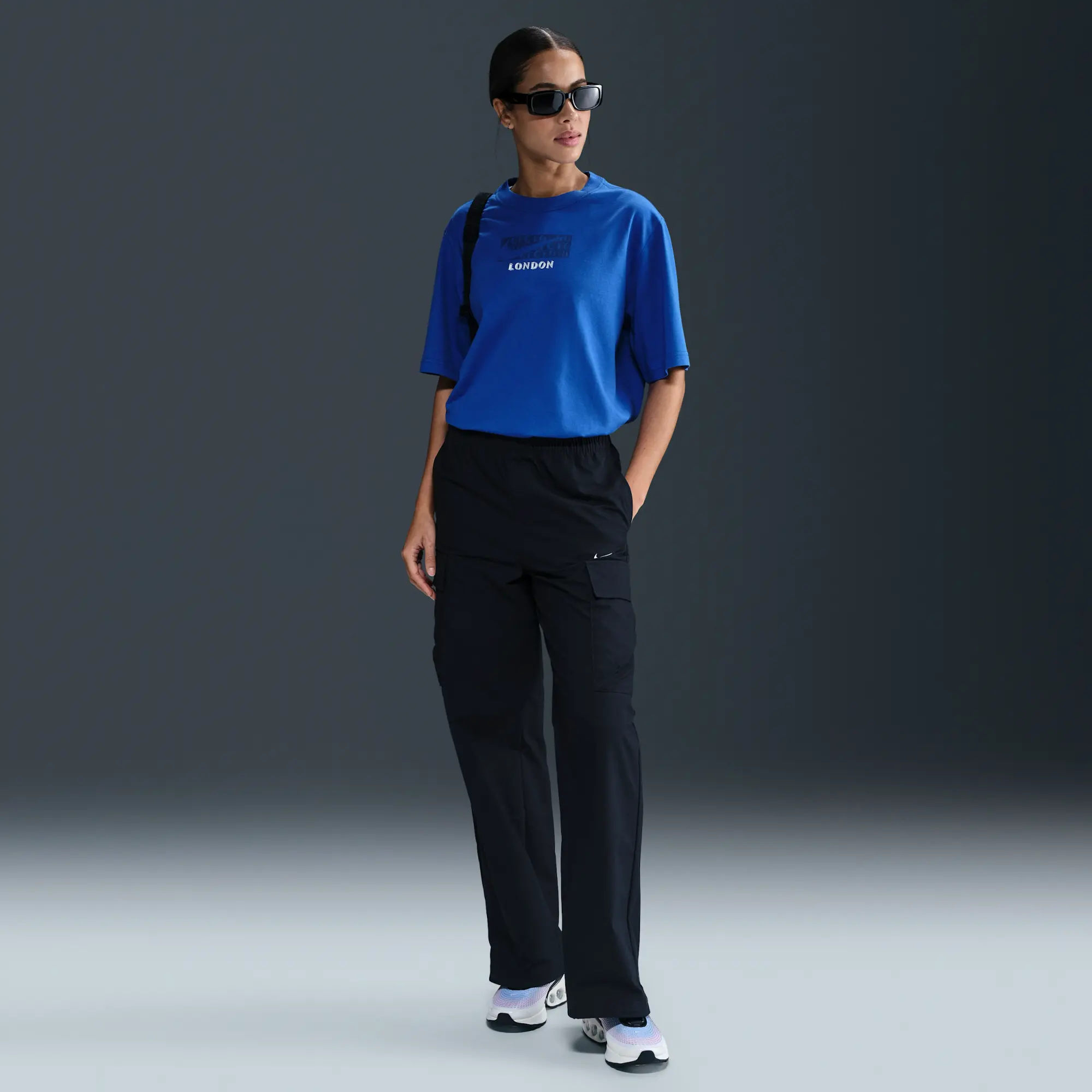 Chelsea F.C. Supporter Women's Nike Football T-Shirt - Blue - Cotton
