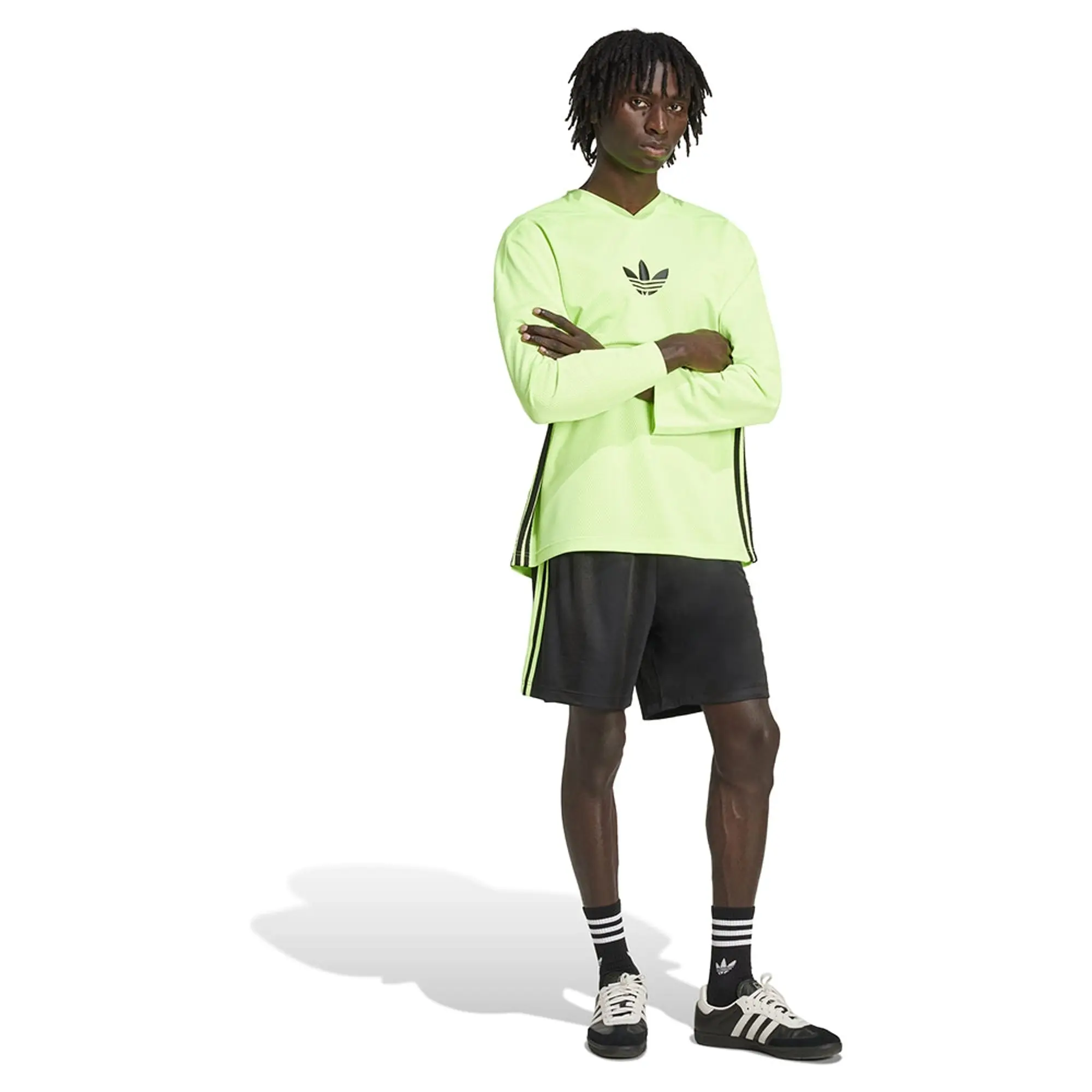 Adidas Originals Adicolor Mesh Long Sleeve T-shirt