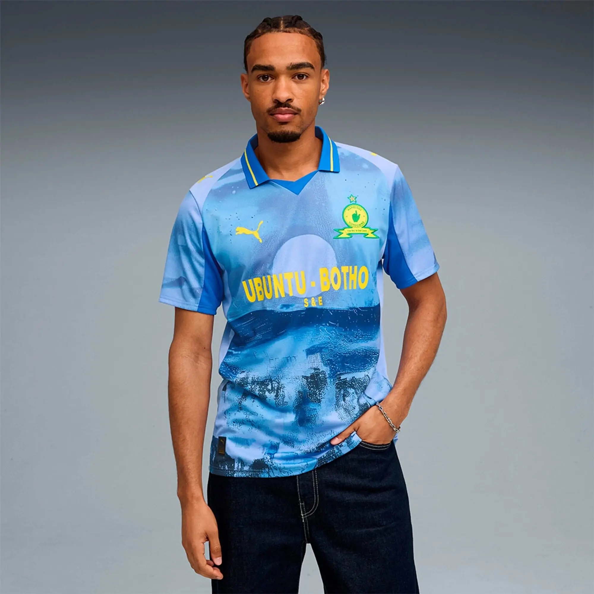 PUMA Kidsuper x Mamelodi Sundowns Jersey Men, Intense Lavender