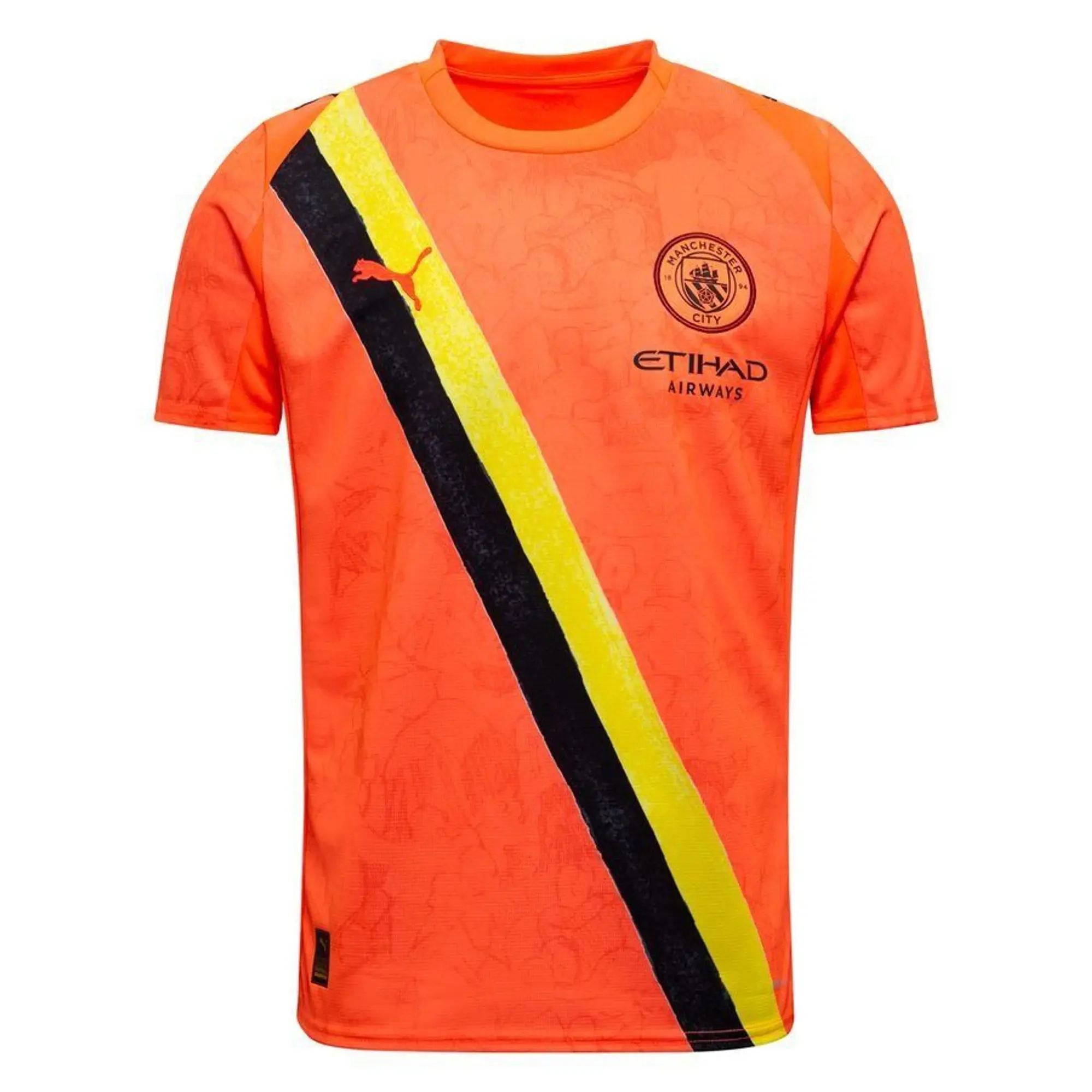 PUMA Kidsuper x Manchester City Jersey Youth, Neon Sun/Black