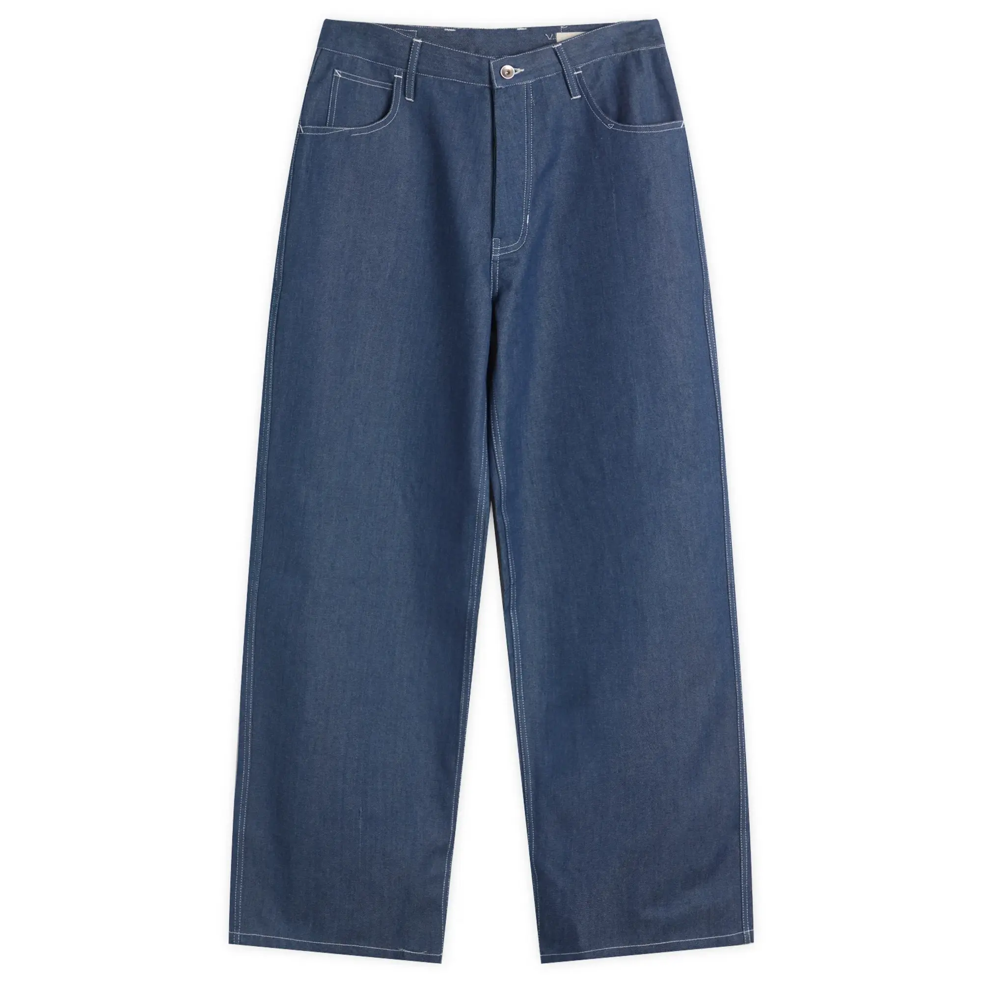 Story mfg DARK DENIM WONKY WEAR
