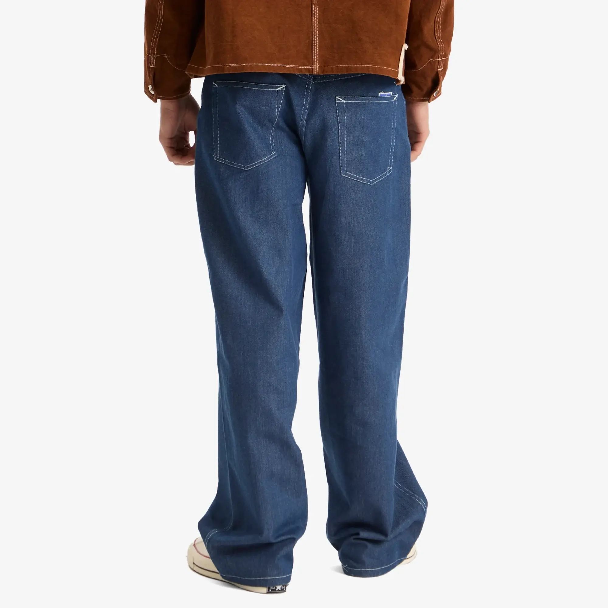 Story mfg DARK DENIM WONKY WEAR