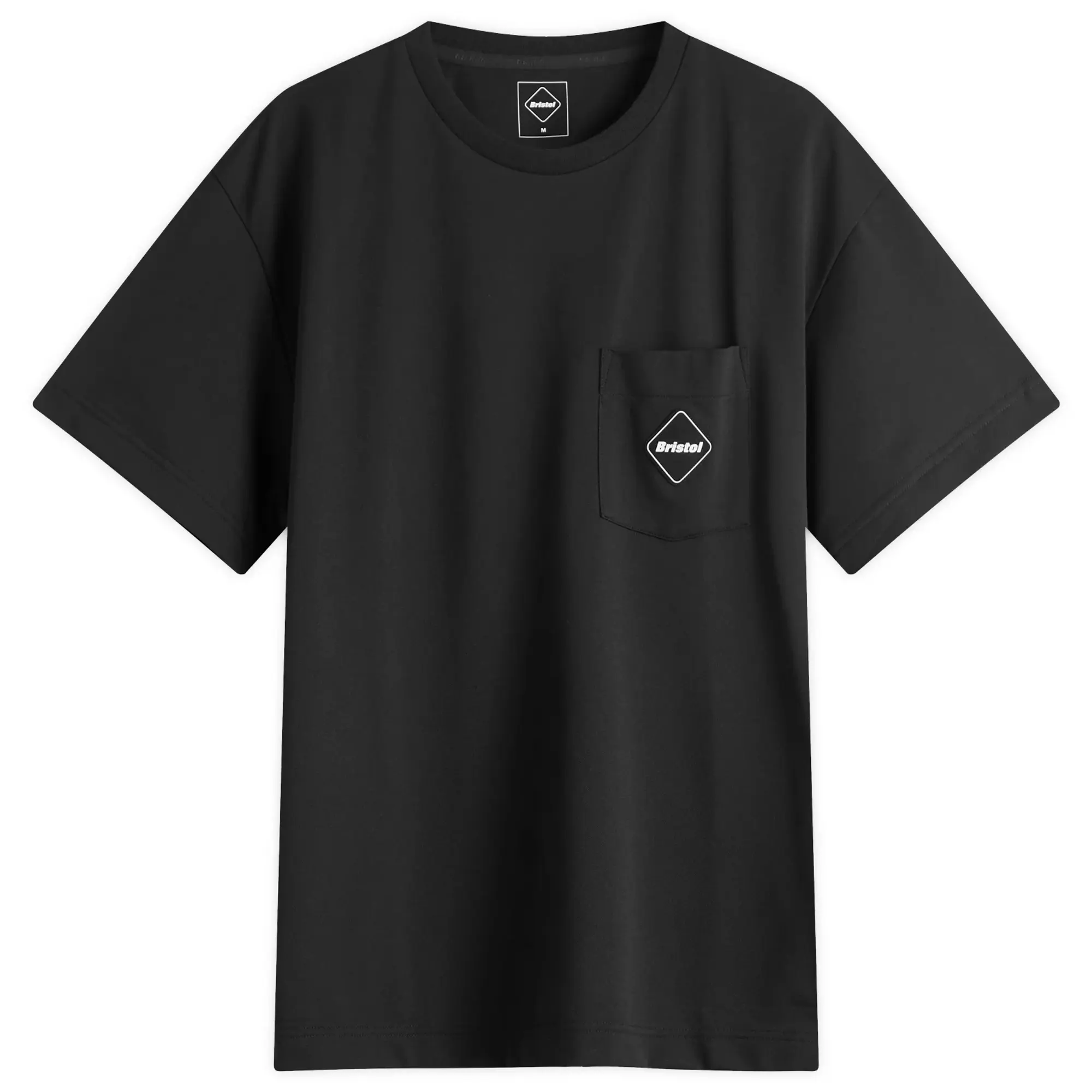 F.C. Real Bristol Men's Emblem Pocket T-Shirt Black