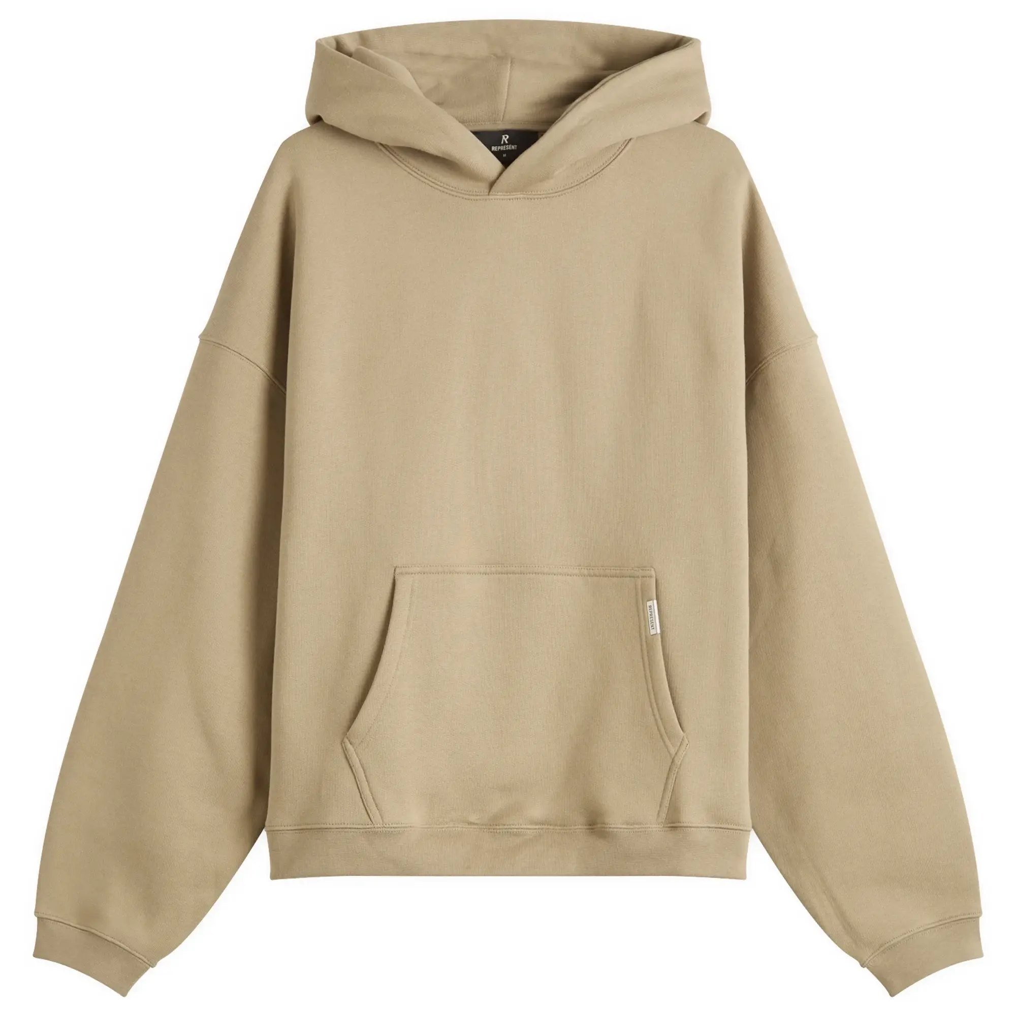 Represent Men's Initial Boxy Hoodie Dune