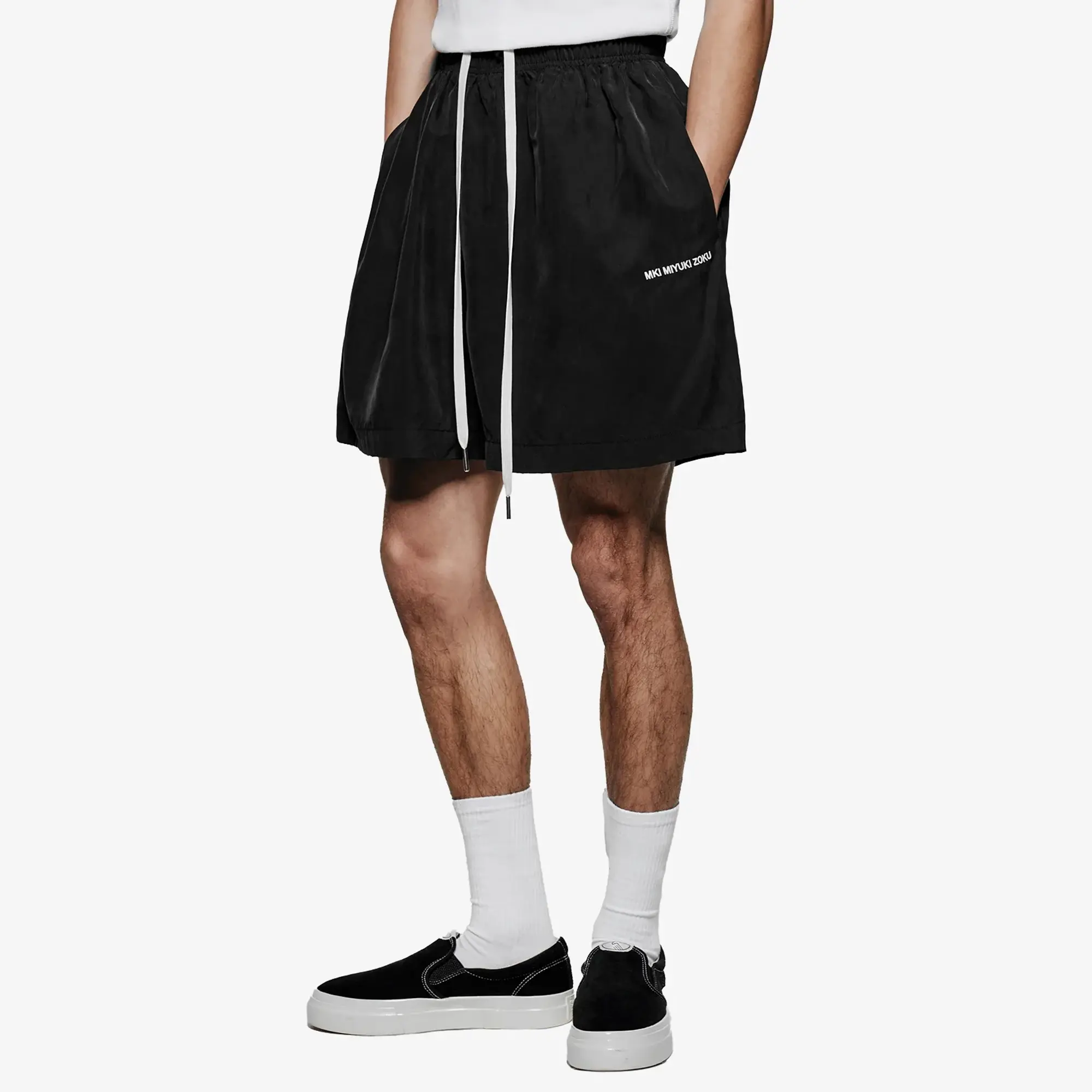 MKI Men's Sandwash Cupro Shorts Black